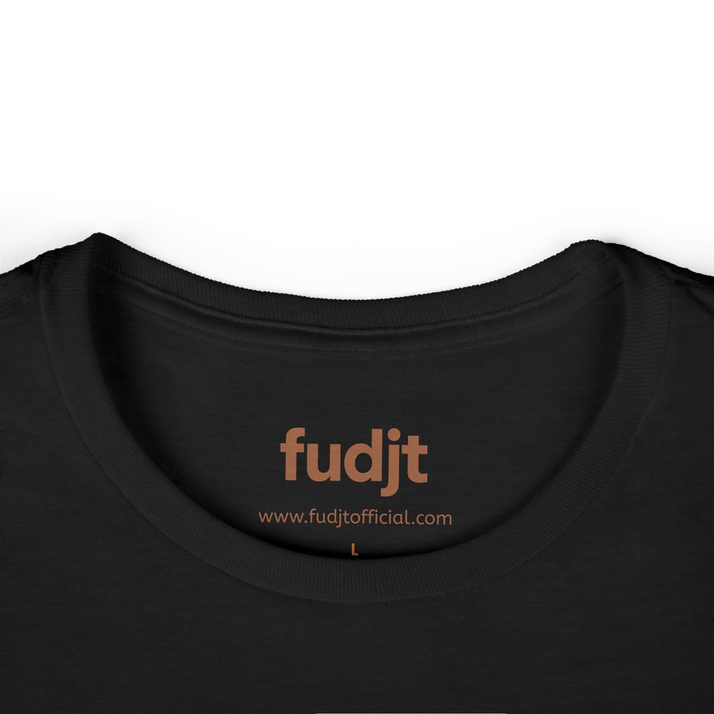 Women's Brown fudjt logo Comfy Stylie Tee | 12 Colors
