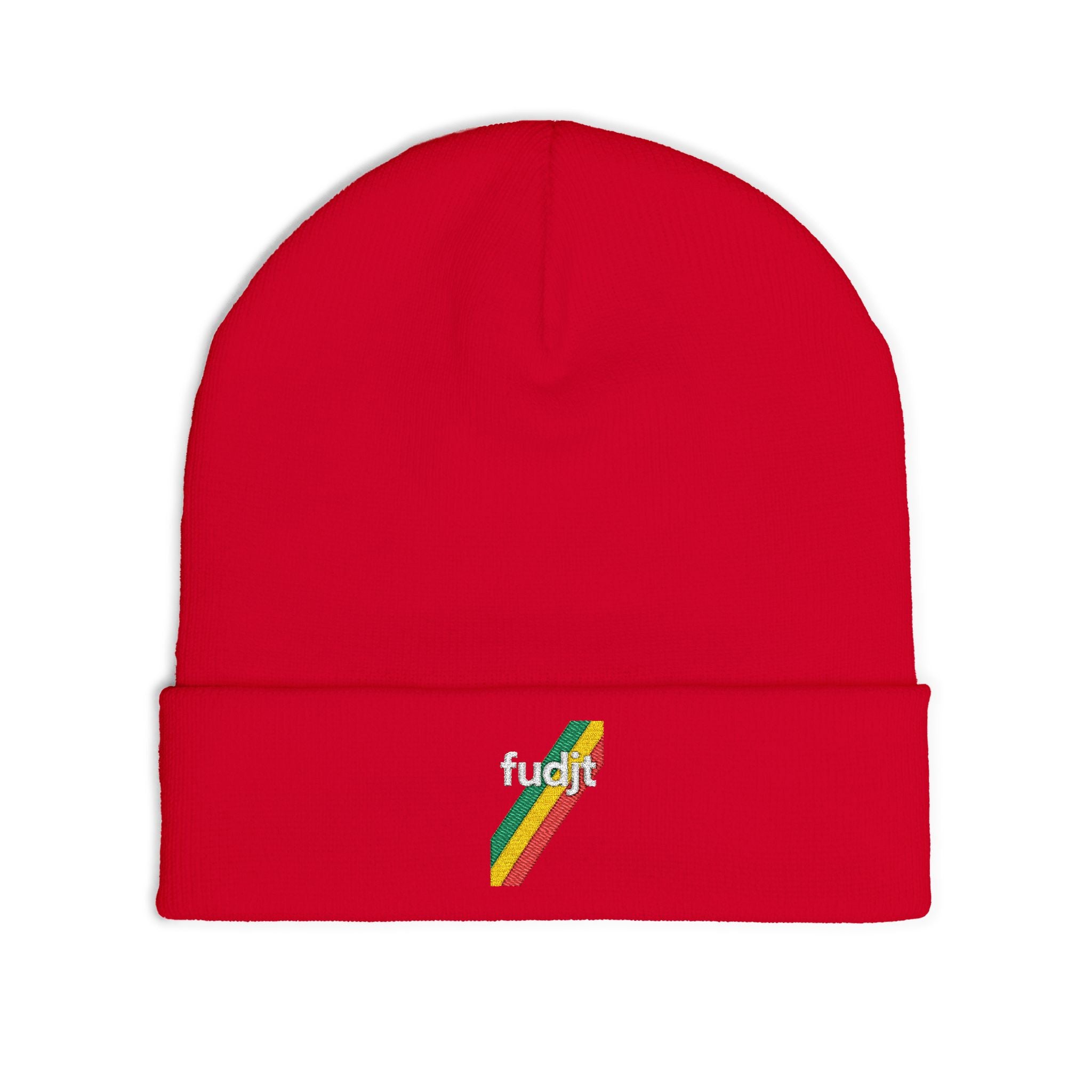 fudjt Knit Beanie | Rasta45 Stripe | 6 Colors