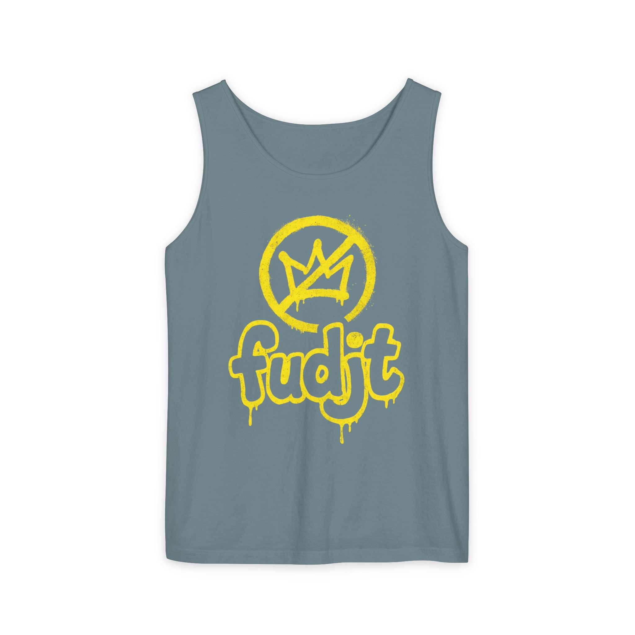 Golden fudjt No Kings Long Tank Top | 16 Colors
