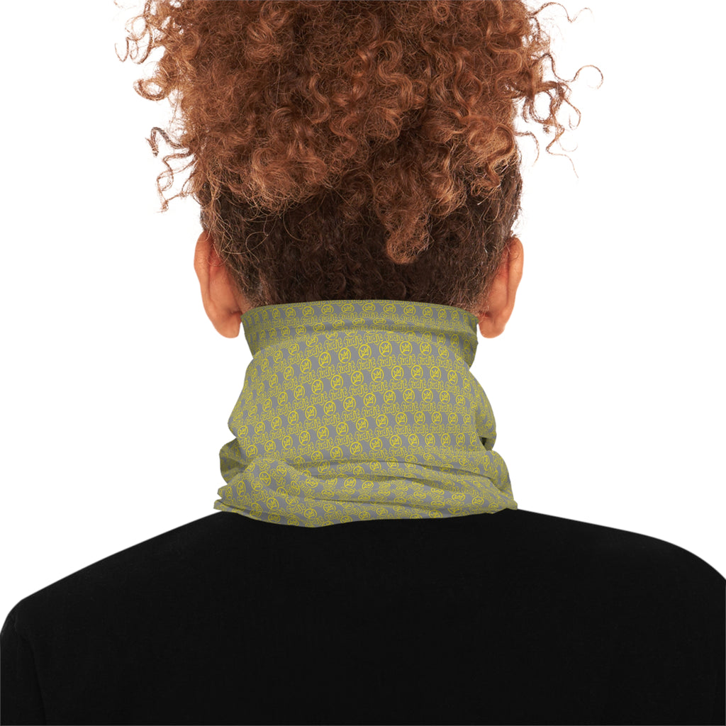 Gray Golden fudjt No Kings .5 Neck Gaiter