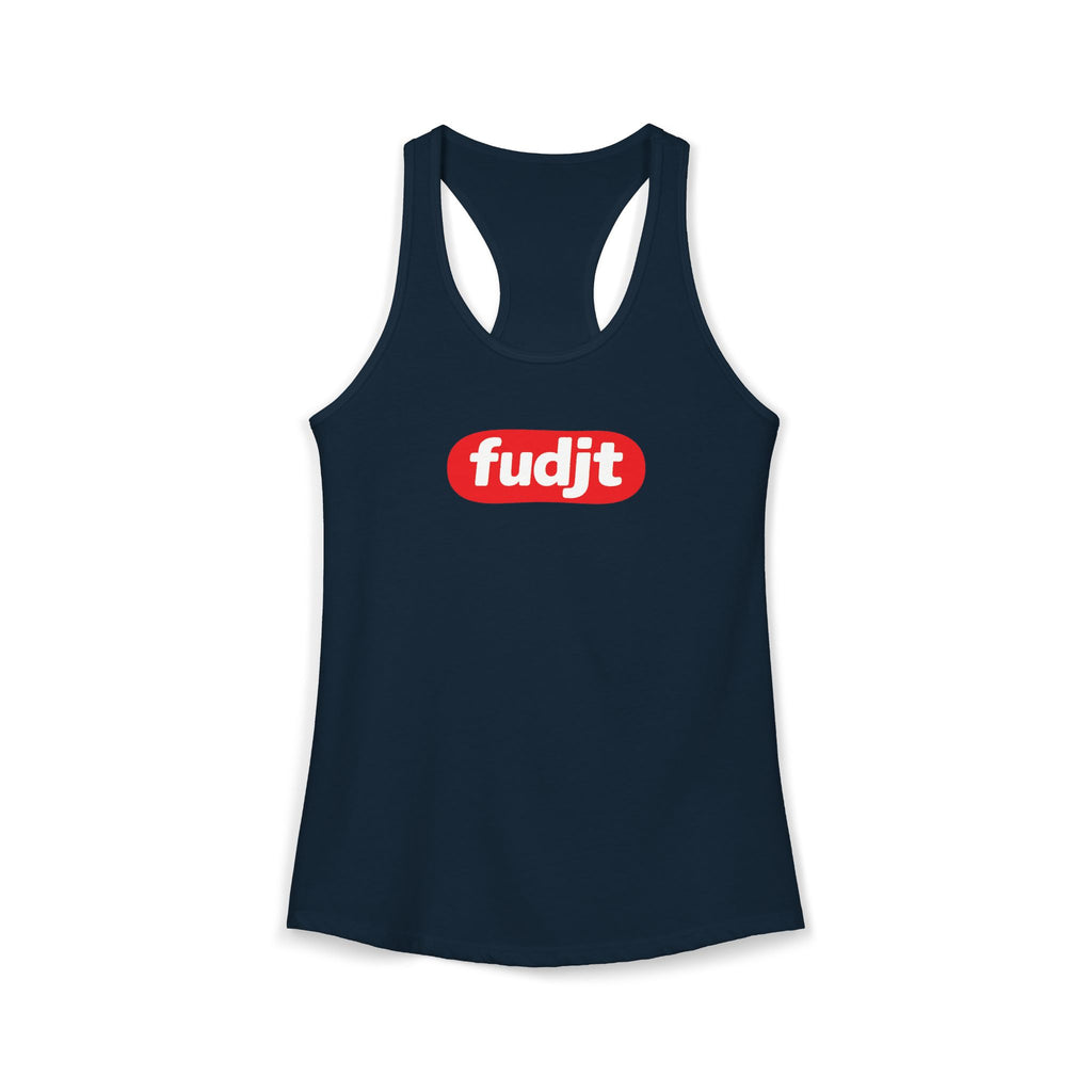 fudjt Anti-Supremacy Red Badge Women's Racerback Tank | 5 Colors