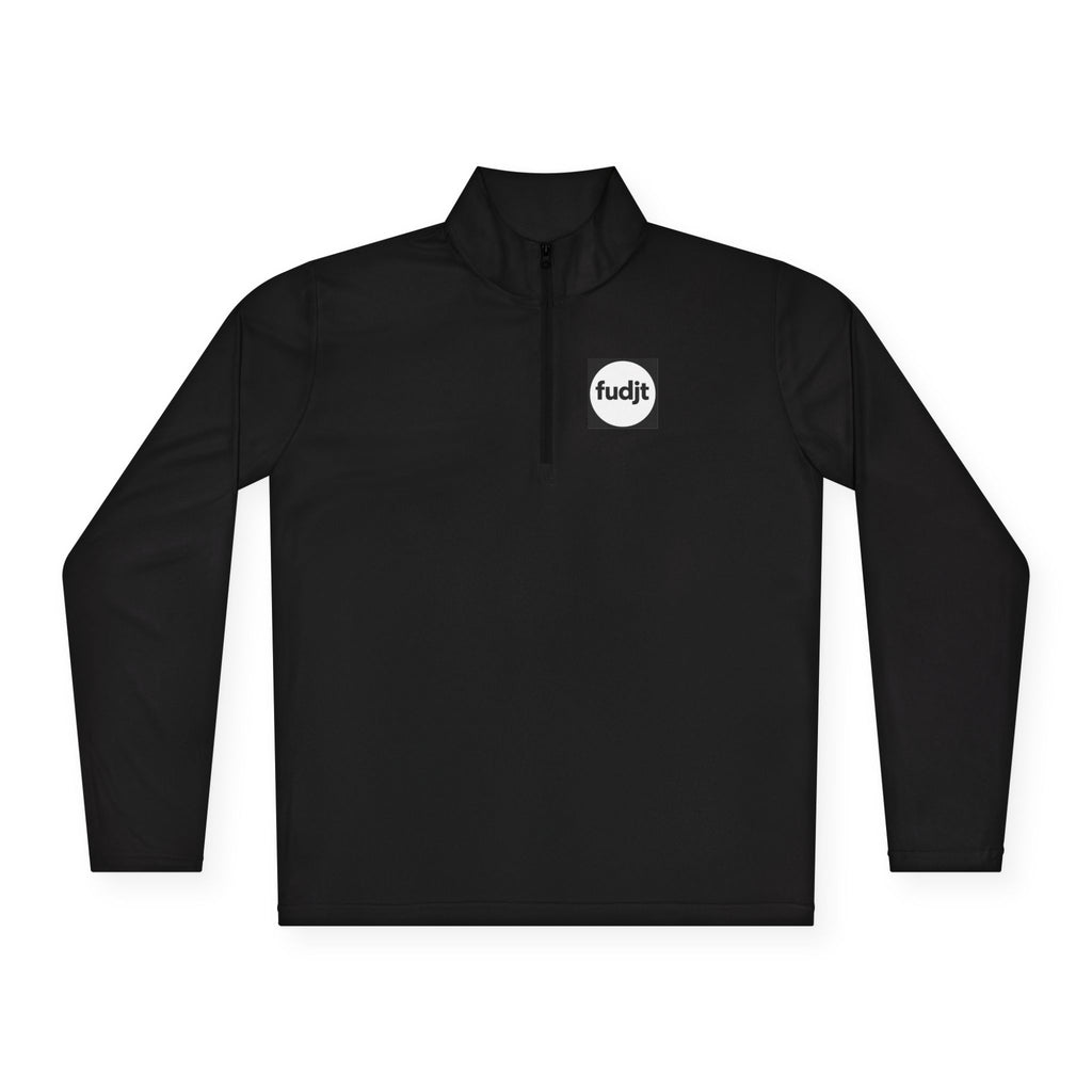 Quarter-Zip Performance Pullover | Black Square fudjt Circle | 6 Colors