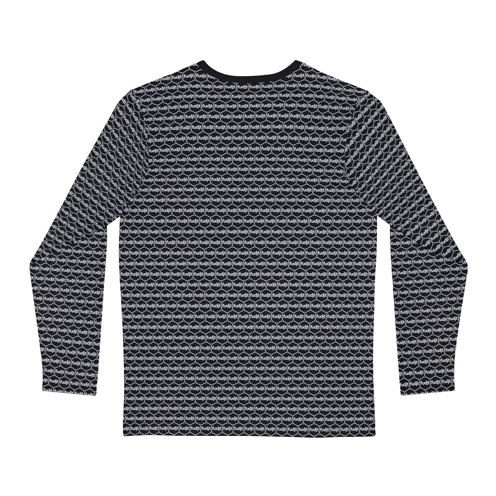 Black & White fudjt Unbroken Chain 1.25 Fluid Vibes Long Sleeve Shirt - view 2