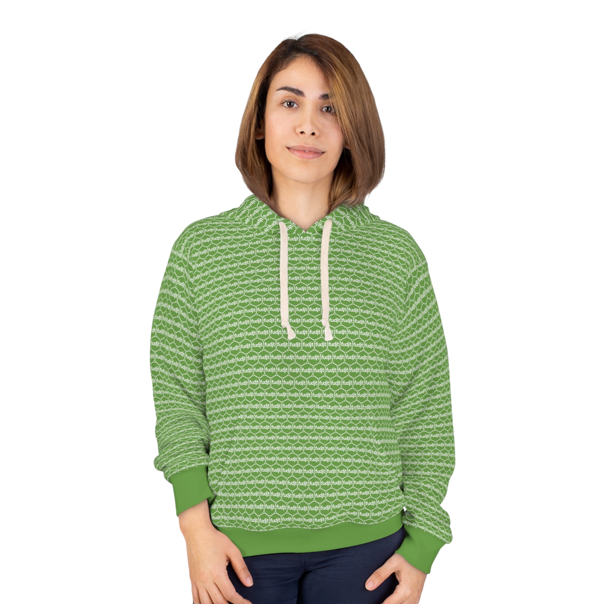 Green fudjt Unbroken Chain Hoodie | All Over 1.25
