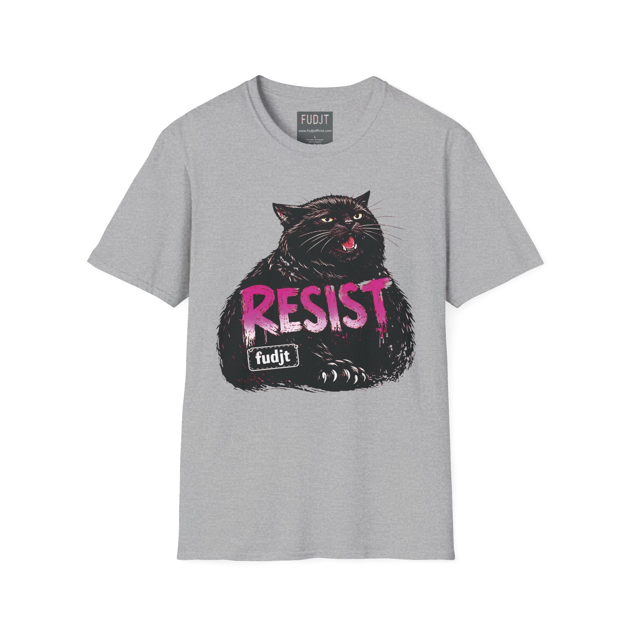 fudjt RESIST Everyday Tee - Black Pussycat | 11 Colors