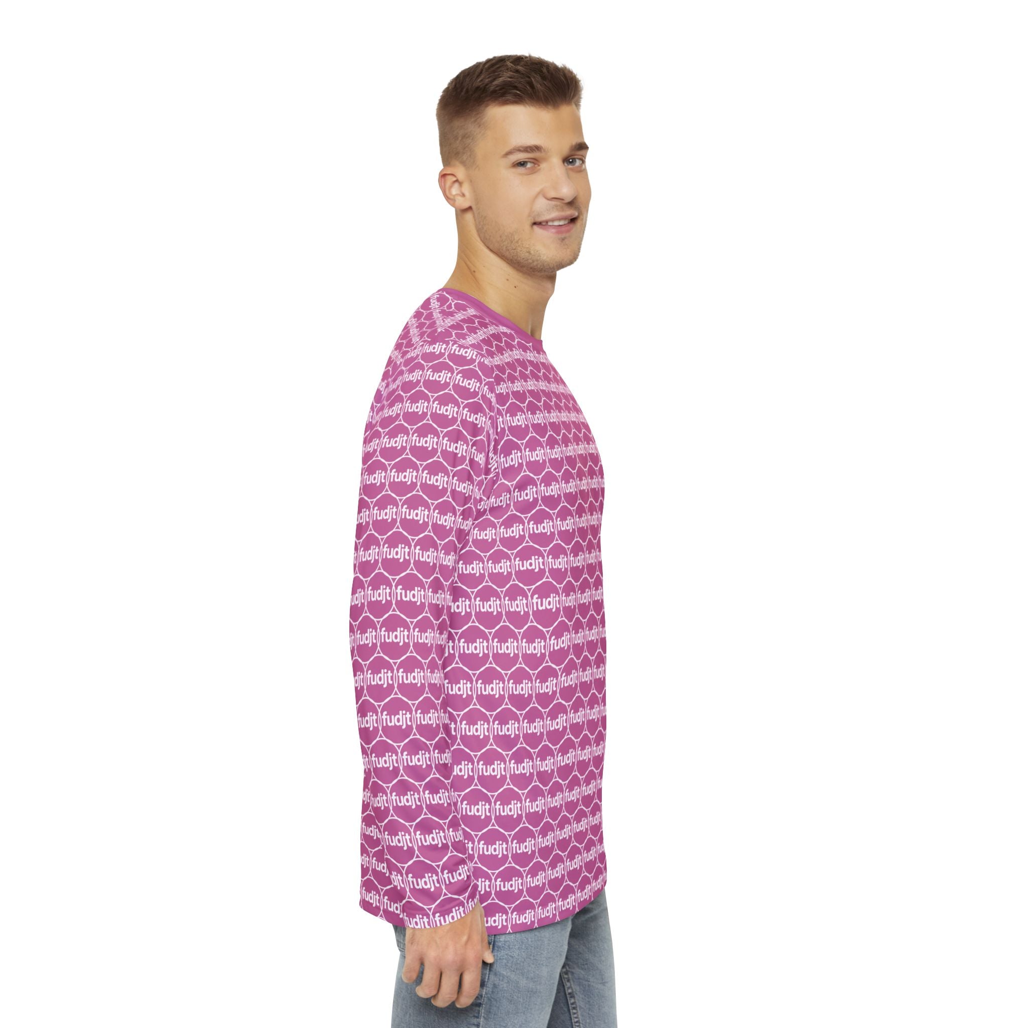 Light Pink fudjt Unbroken Chain 2.5 Fluid Vibes Long Sleeve Shirt