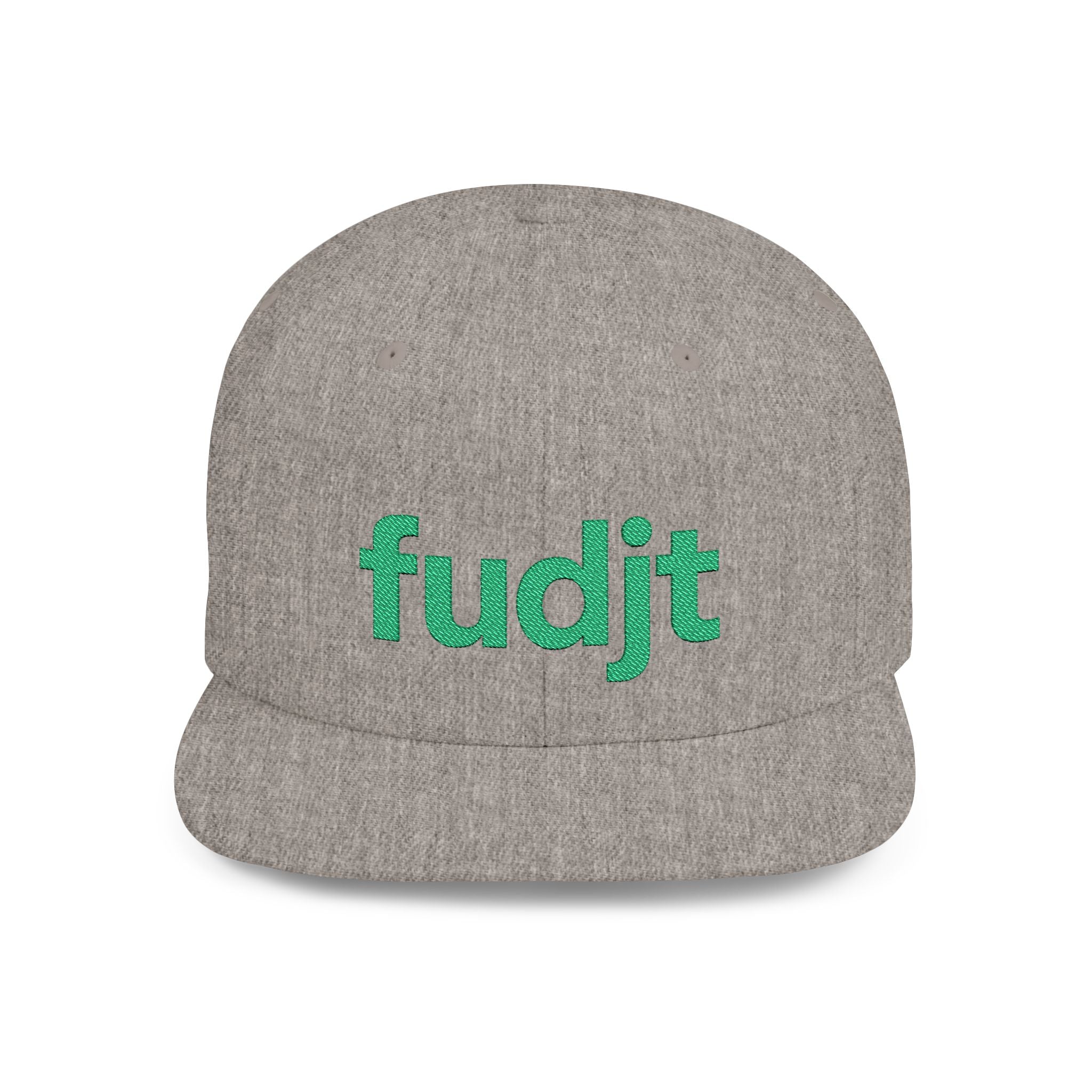Stylish Flat Bill Snapback Graen fudjt Streetwear Logo Cap | 11 Colors