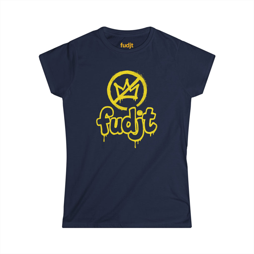 Women's Golden fudjt No Kings Comfy Stylie Tee | 11 Colors