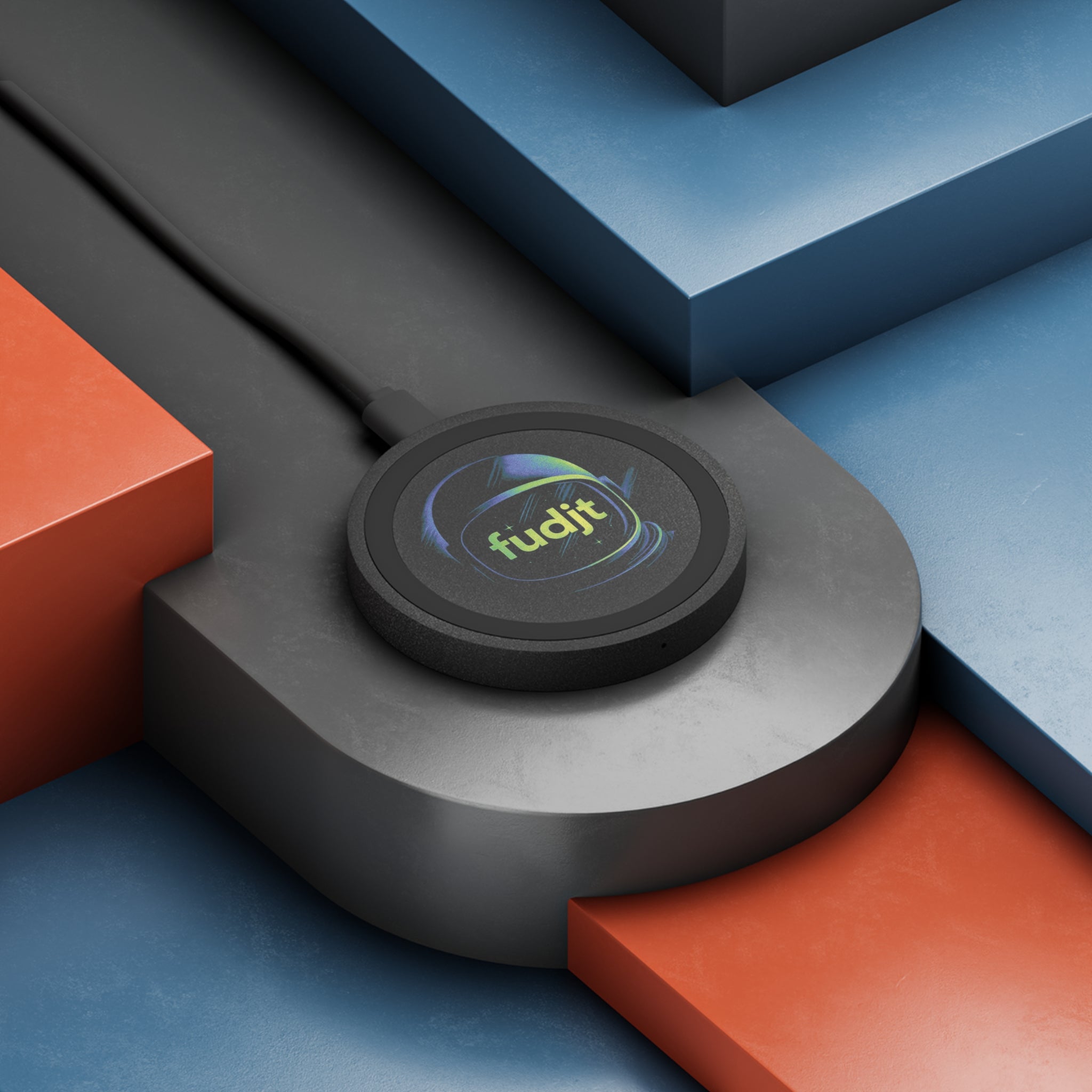Astro fudjt Helmet Wireless Charging Pad for Android & iPhone