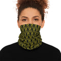 Black Golden fudjt No Kings 1.25 Neck Gaiter