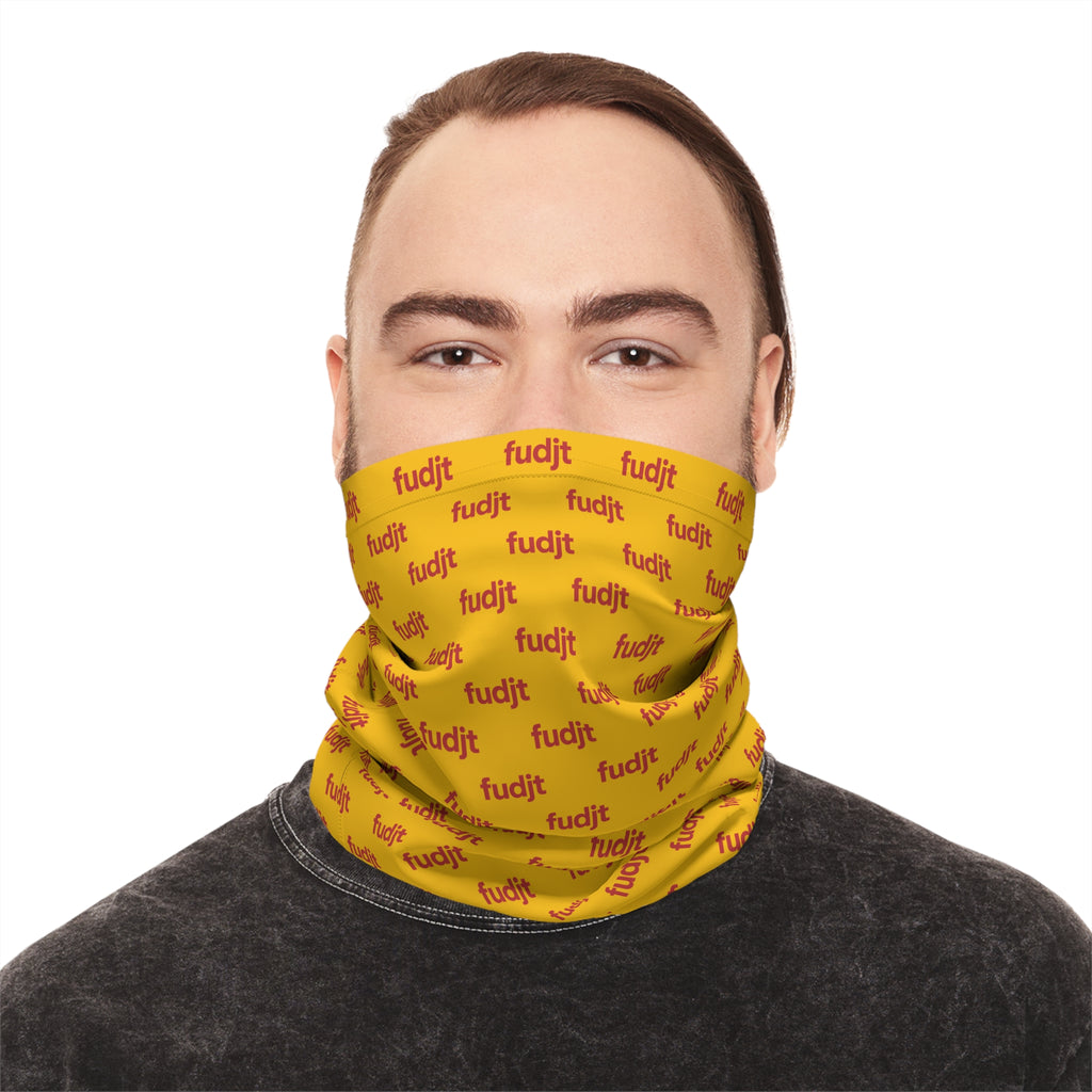 Yellow & Red fudjt Lightweight Neck Gaiter
