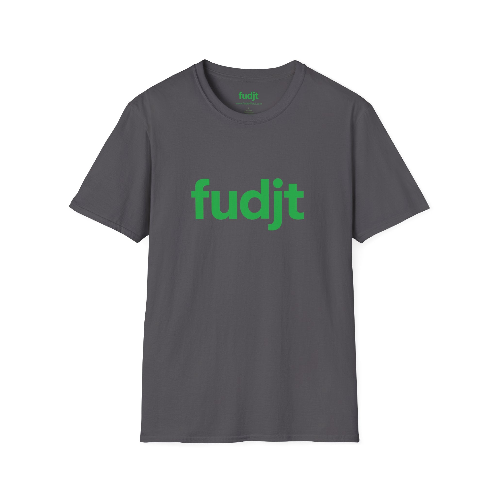 fudjt Everyday Style Green logo Tee | 16 Colors