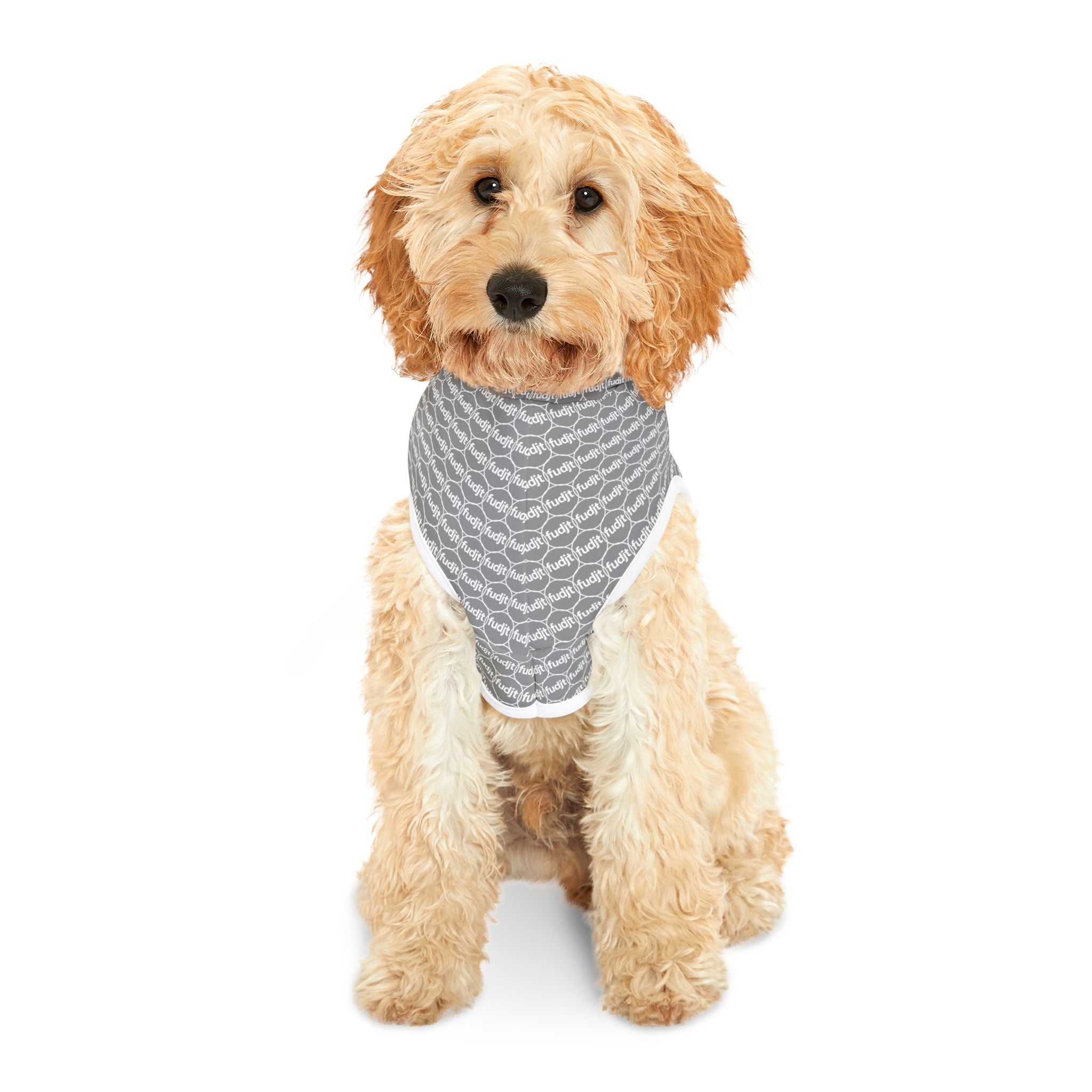 Gray fudjt Pet Hoodie | Unbroken Chain 1.25 | 7 Sizes