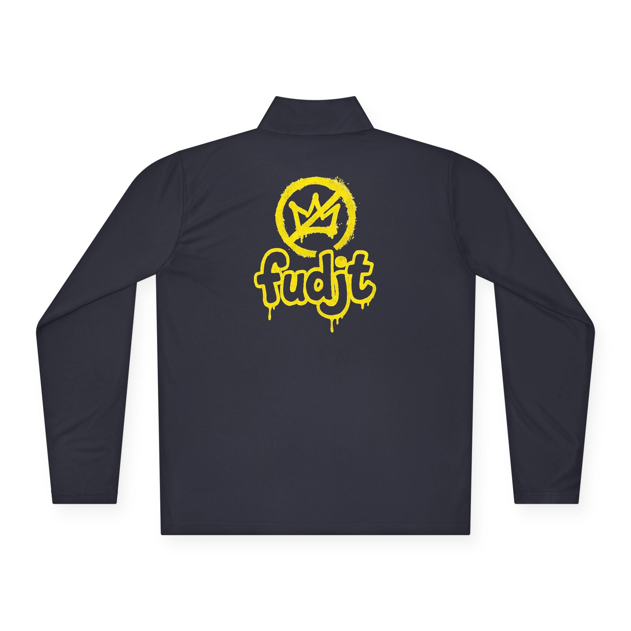 Quarter-Zip Performance Pullover | Golden fudjt No Kings | BOLD BACKSIDE | 8 Colors