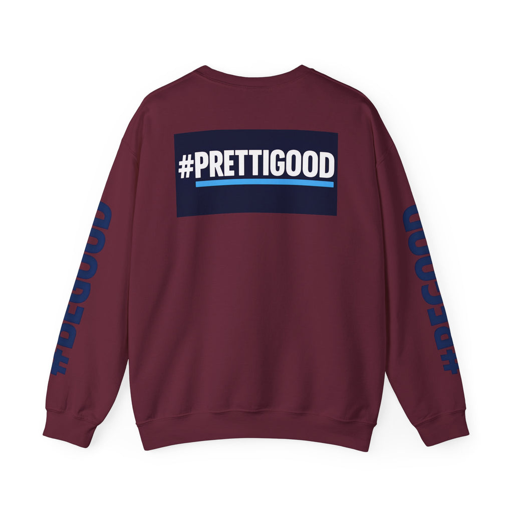 Ice Out Crewneck Sweatshirt — #PRETTIGOOD Graphic Pullover | 10 Colors