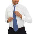 Dark Blue Unbroken Chain fudjt Necktie 315