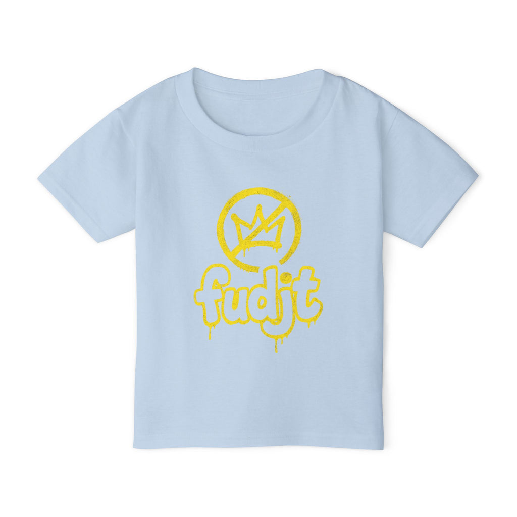 fudjt Toddler Tee with Golden fudjt No Kings Design | 6 Colors