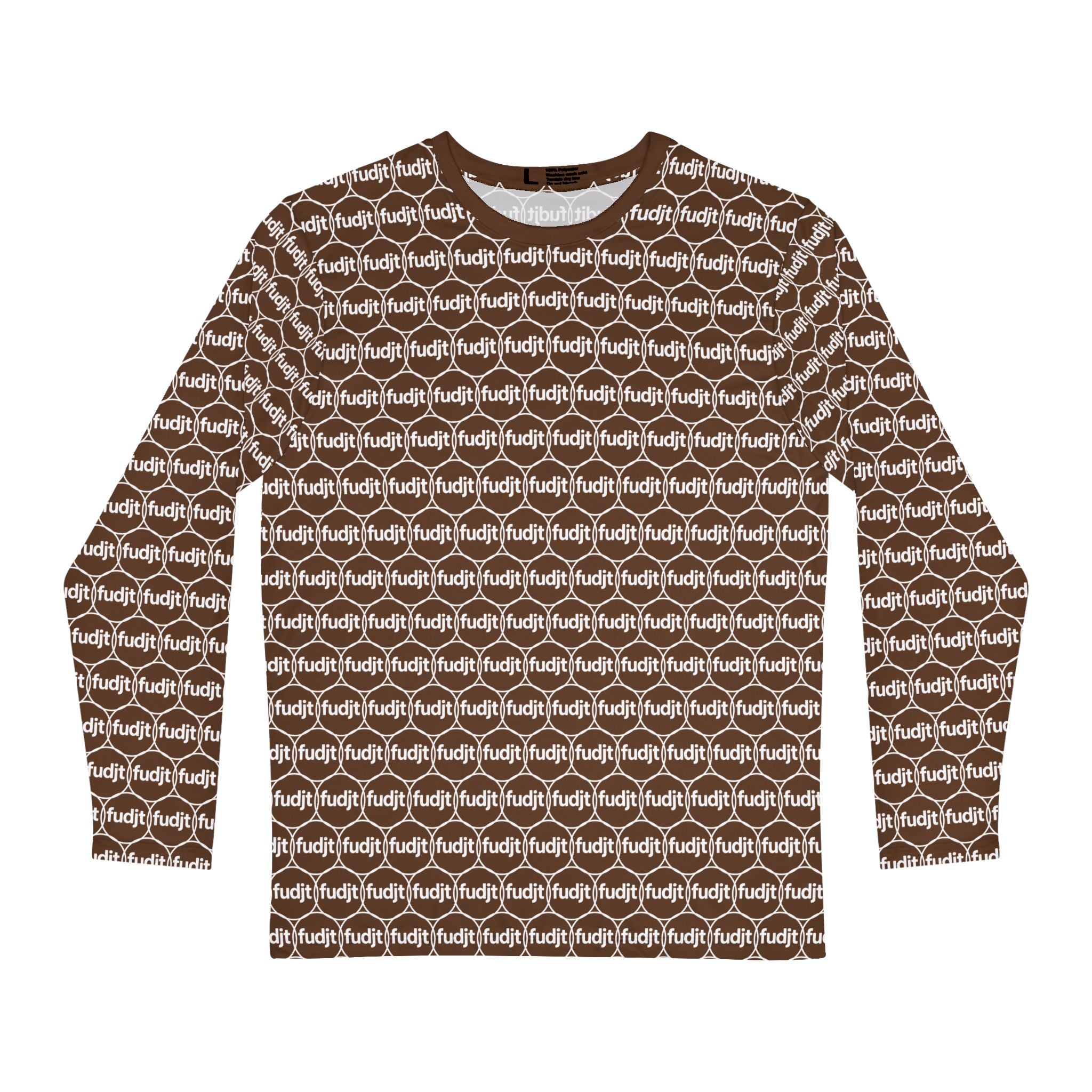 Brown fudjt Unbroken Chain 2.5 Fluid Vibes Long Sleeve Shirt