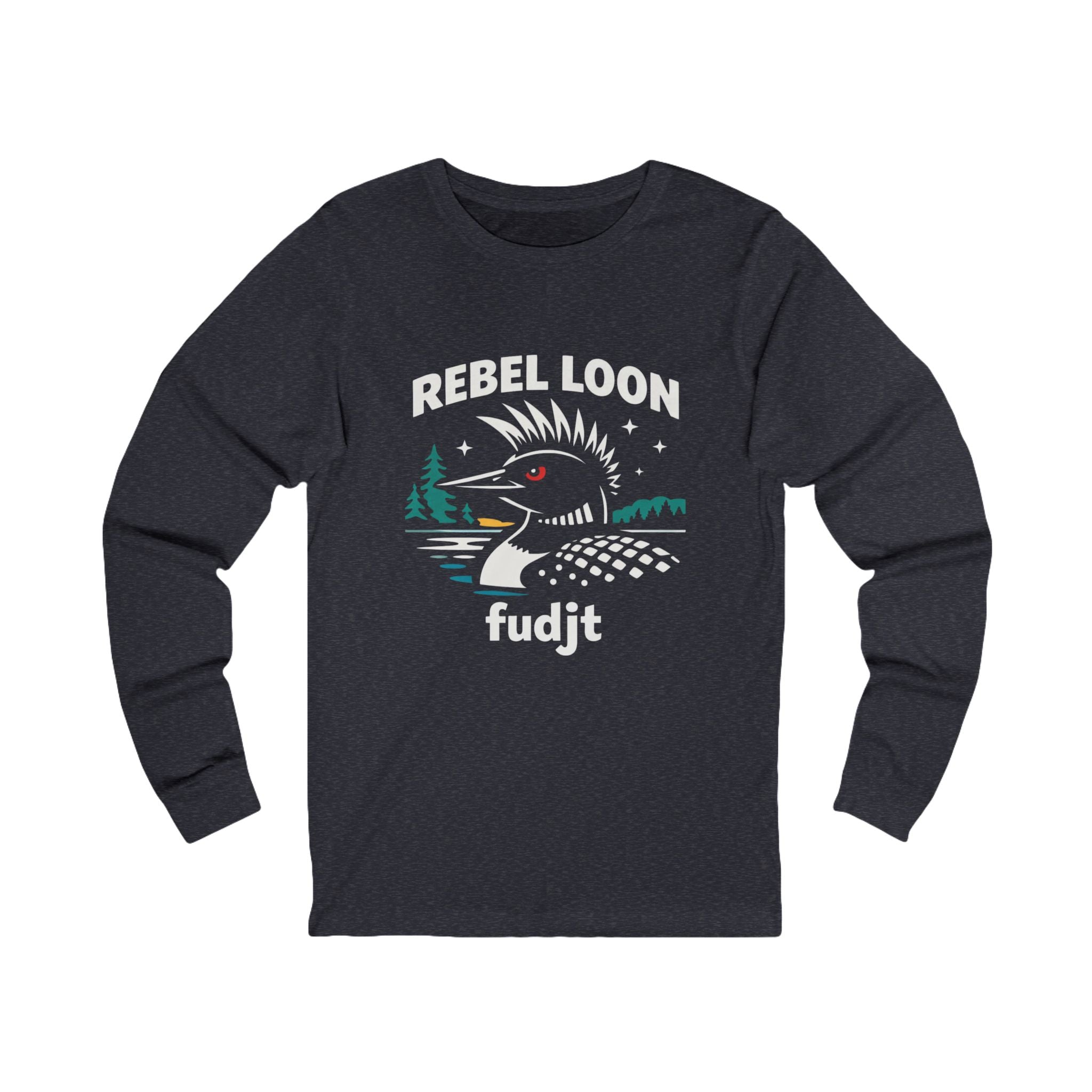 fudjt Rebel Loon Naturescape Long Sleeve Tee | 11 Colors