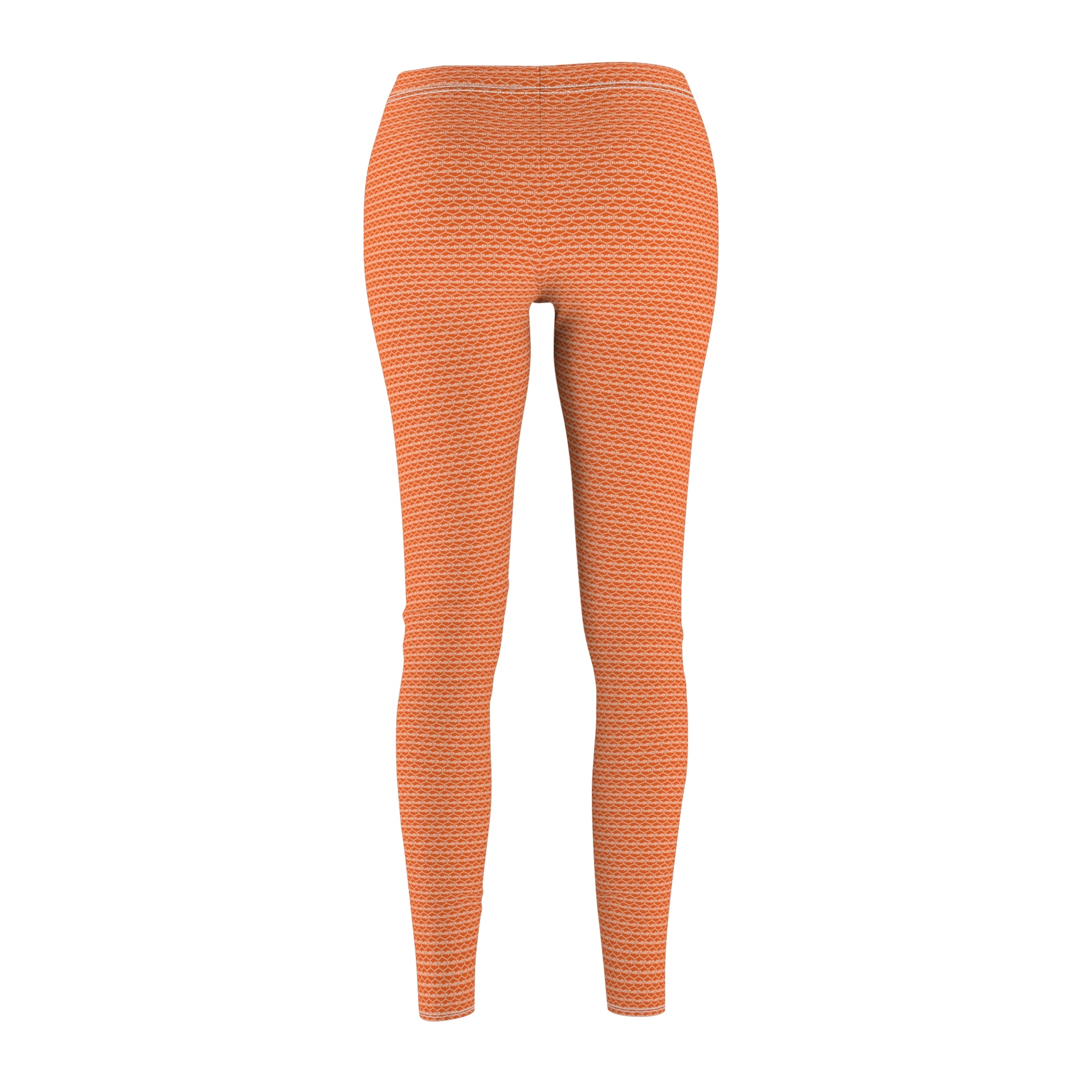 Orange fudjt Unbroken Chain .5 Casual Leggings