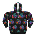 fudjt No Kings Clown Town Hoodie | All Over Black v1-10