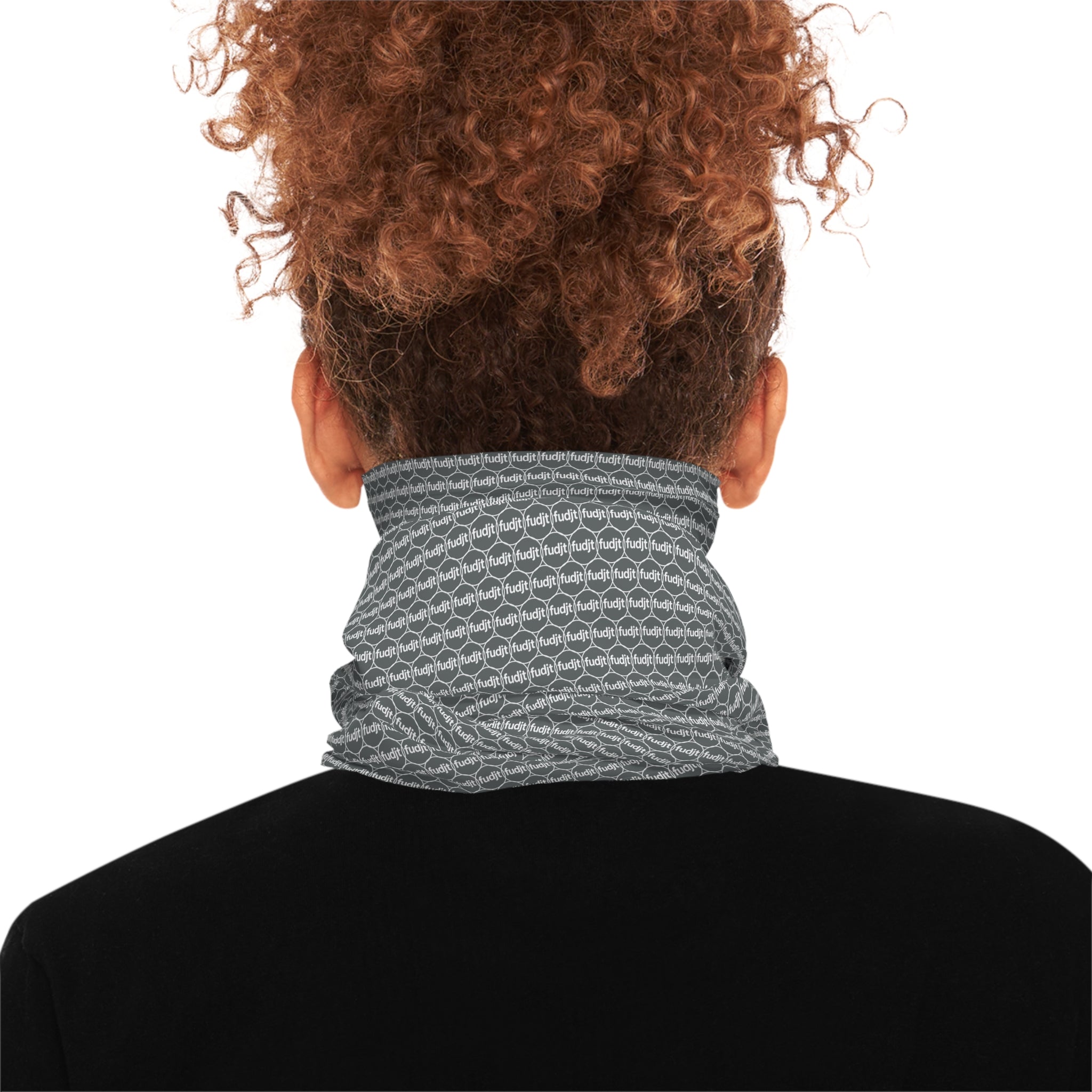 Dark Gray fudjt Unbroken Chain .5 Neck Gaiter