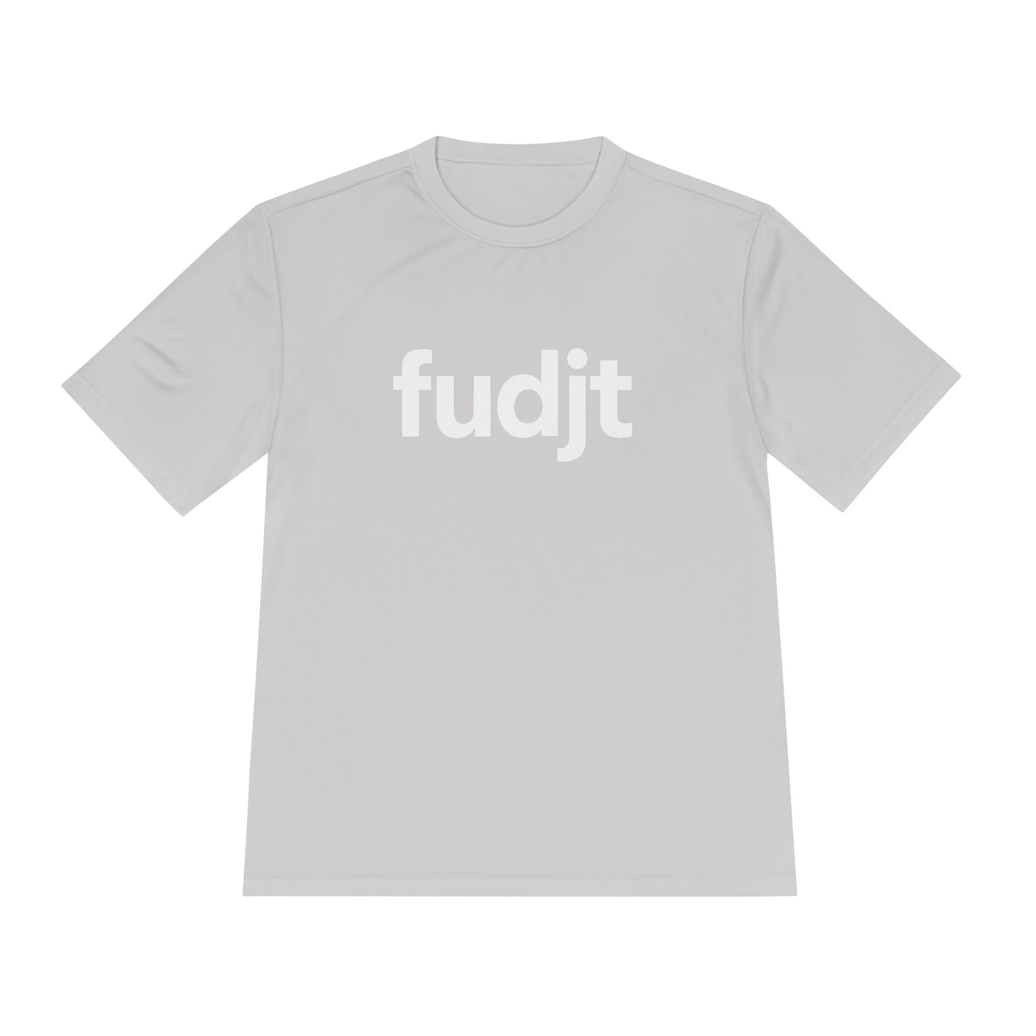 White fudjt design Moisture Wicking  Performance Tee | 13 Colors