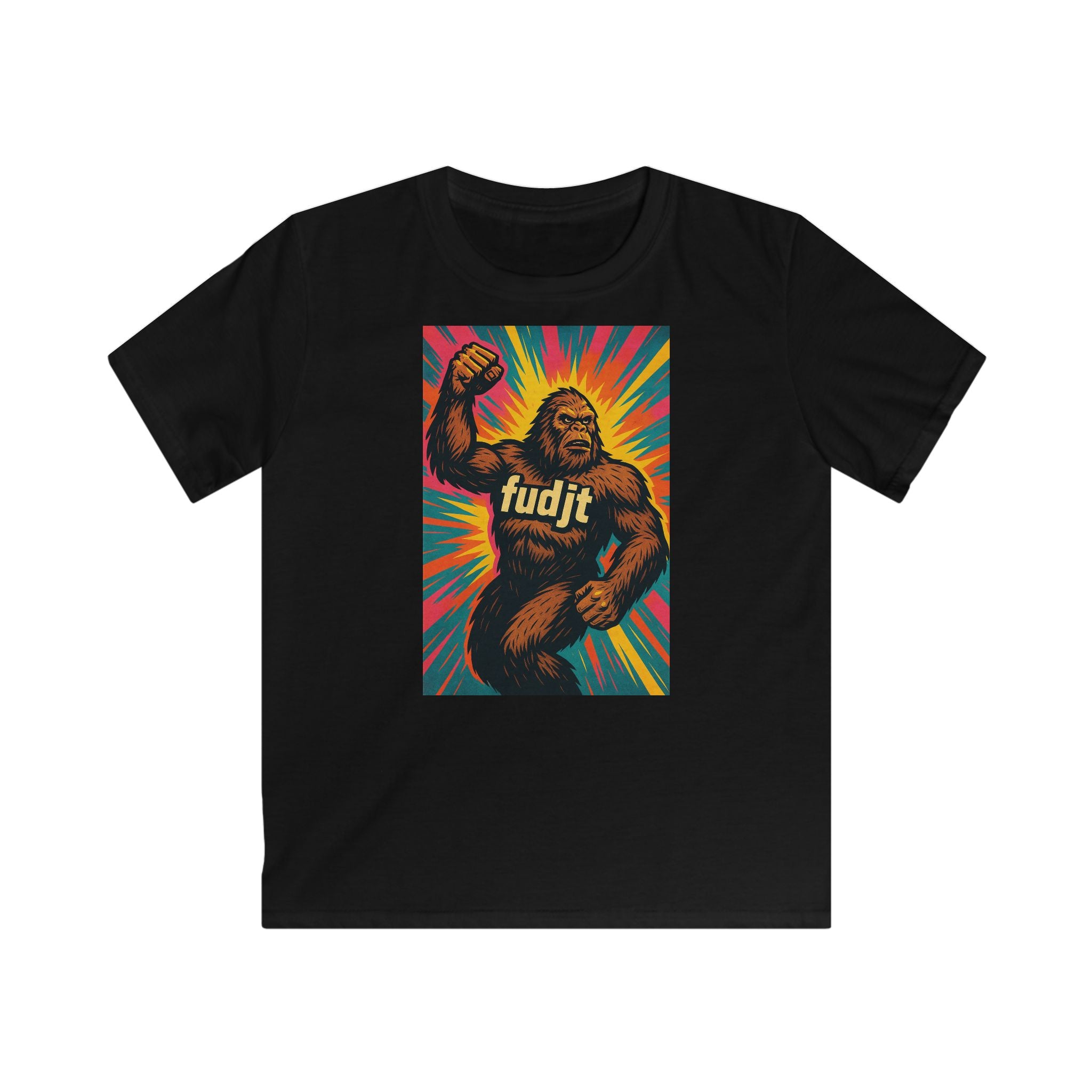 fudjt Kids Sasquatch Salute Tee | 5 Colors