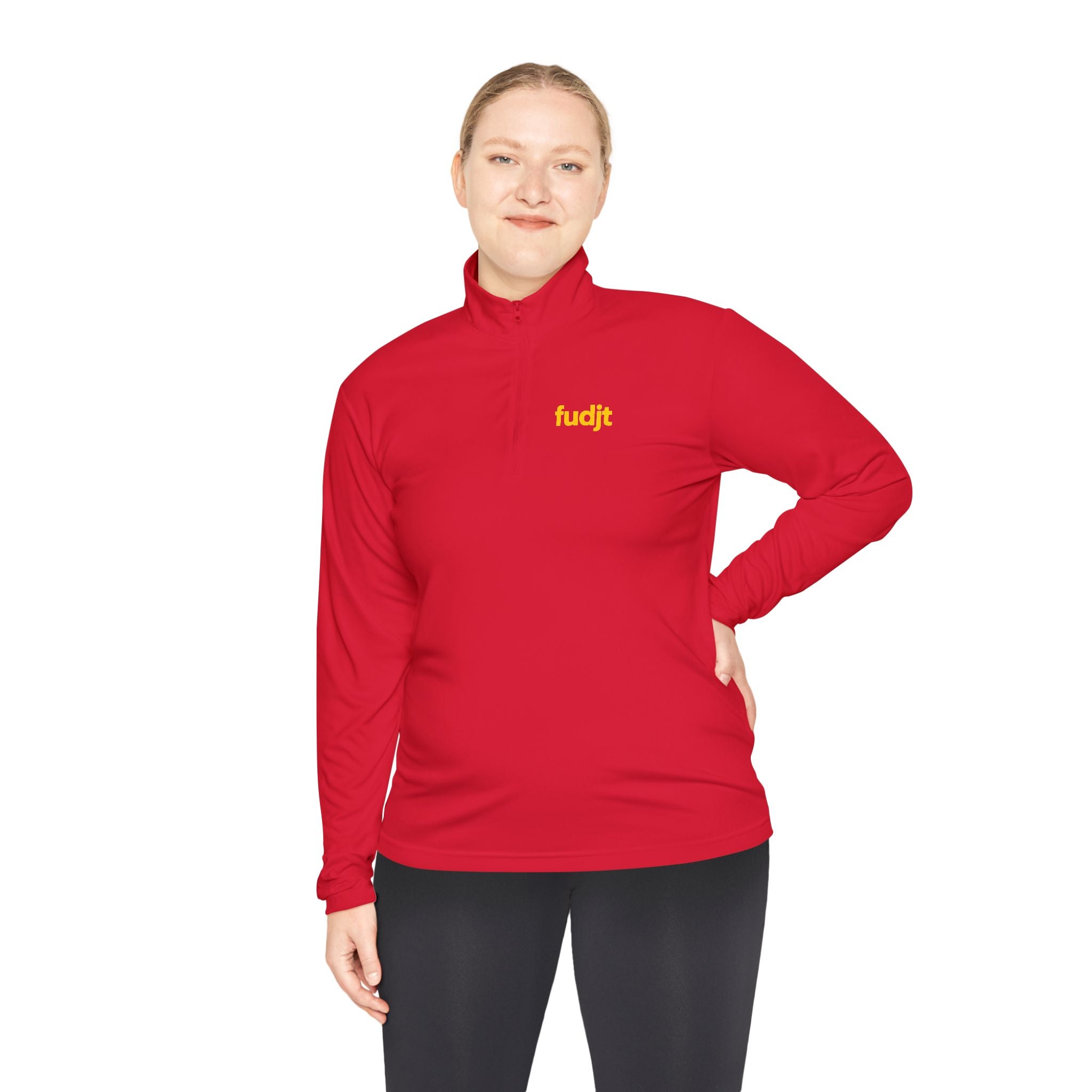 Quarter-Zip Performance Pullover | Golden fudjt | 8 Colors