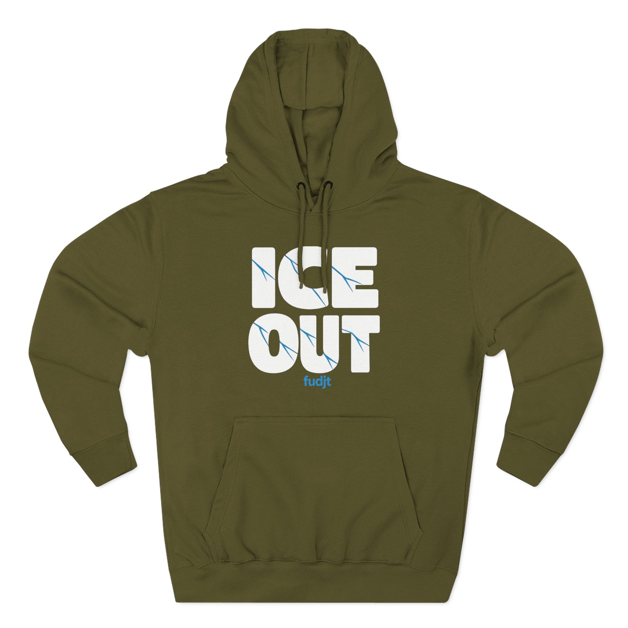 ICE Out fudjt Hoodie – Premium Fleece Pullover | 14 Colors