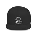 fudjt Flat Bill Snapback Hat | Rebel Loon Decoy Embroidery | 15 Colors