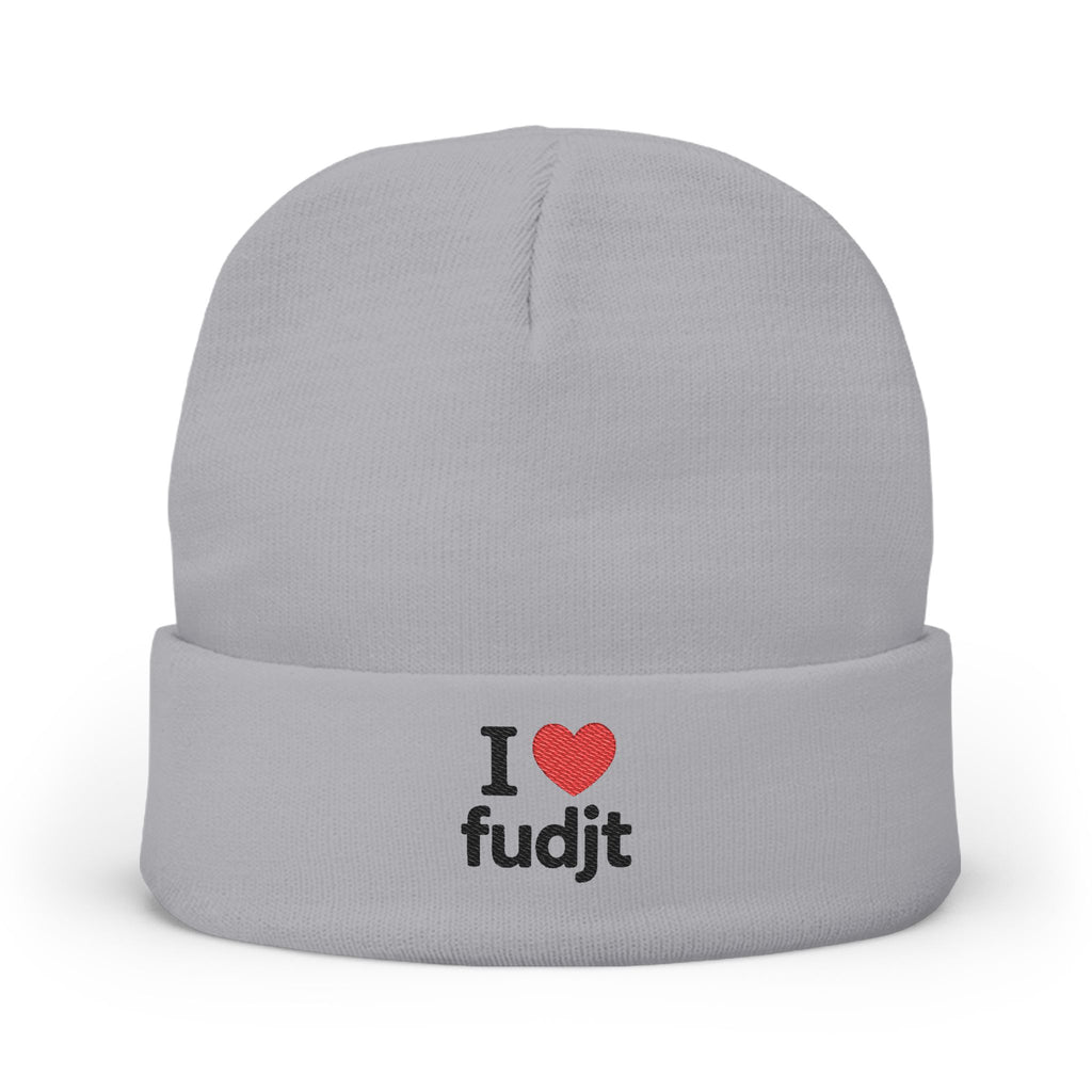 I Heart fudjt Knit Beanie | 2 Colors