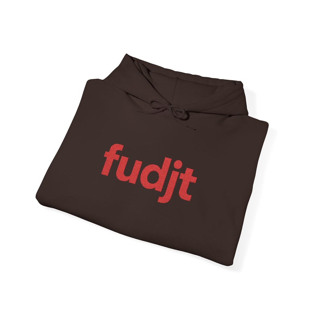 Red fudjt Embroidered Heavy Blend Hooded Sweatshirt | 15 Colors | Stand For Something.