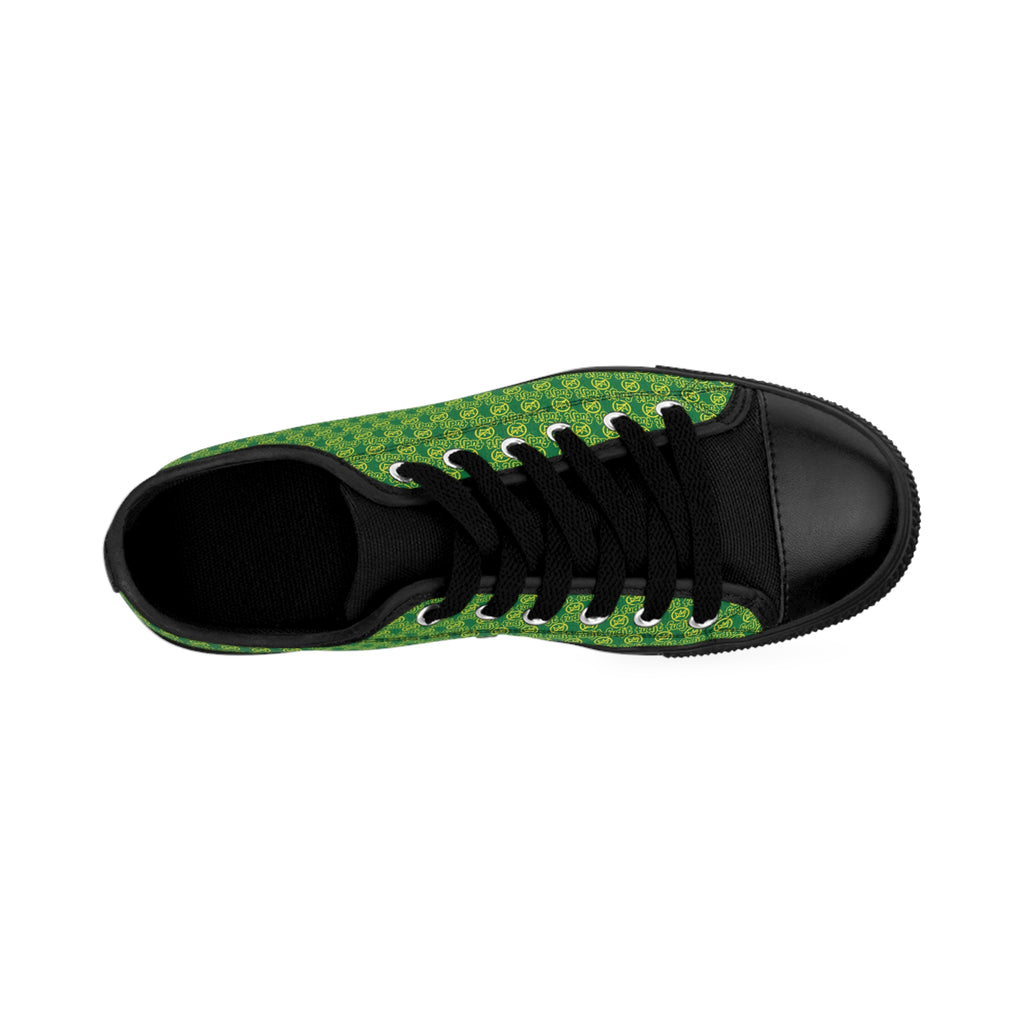 Dark Green Golden fudjt No Kings Street Style Sneakers | Men & Boys All Over .5 Low Top