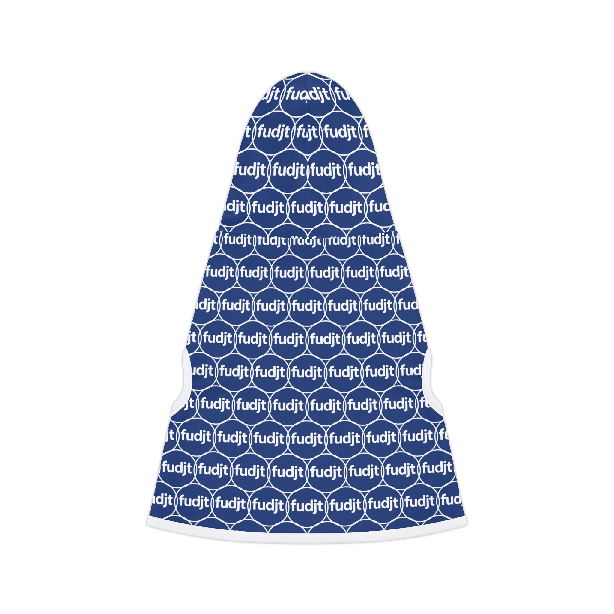 Dark Blue fudjt Pet Hoodie | Unbroken Chain 2.5 | 7 Sizes