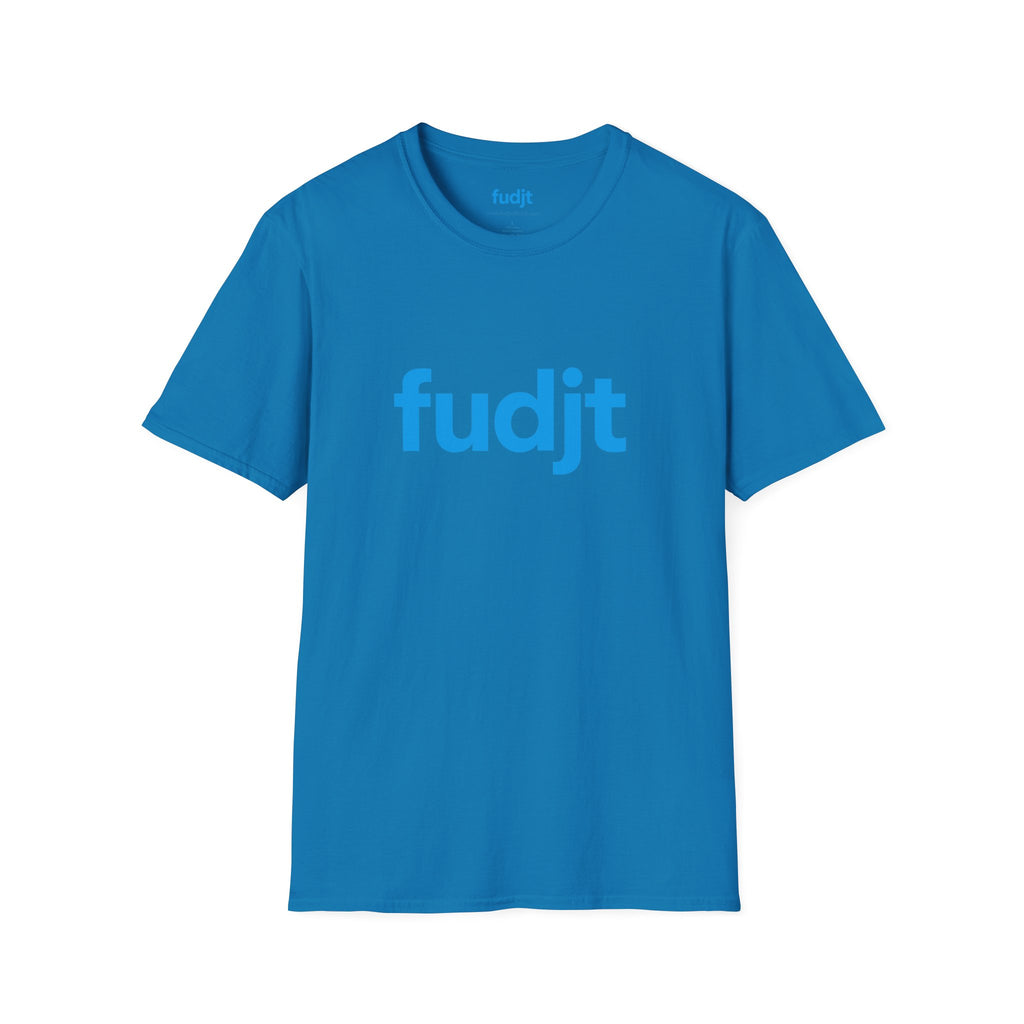 fudjt Everyday Style Turquoise logo Tee | 14 Colors
