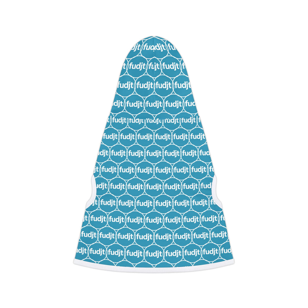 Turquoise fudjt Pet Hoodie | Unbroken Chain 2.5 | 7 Sizes