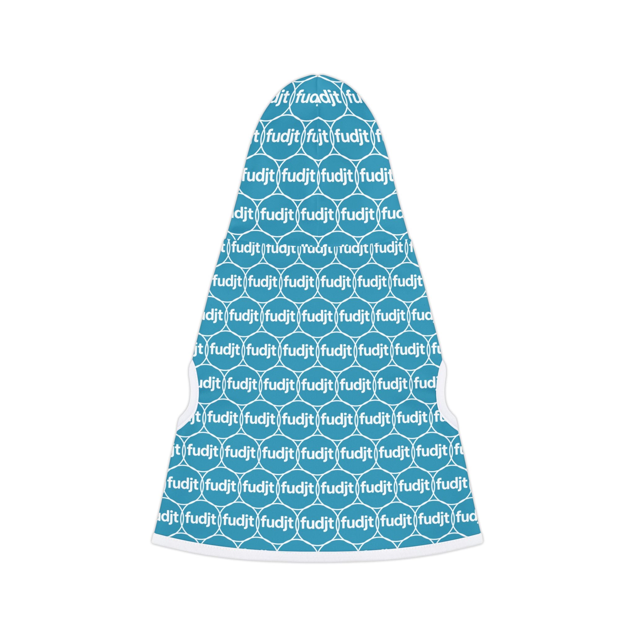 Turquoise fudjt Pet Hoodie | Unbroken Chain 2.5 | 7 Sizes