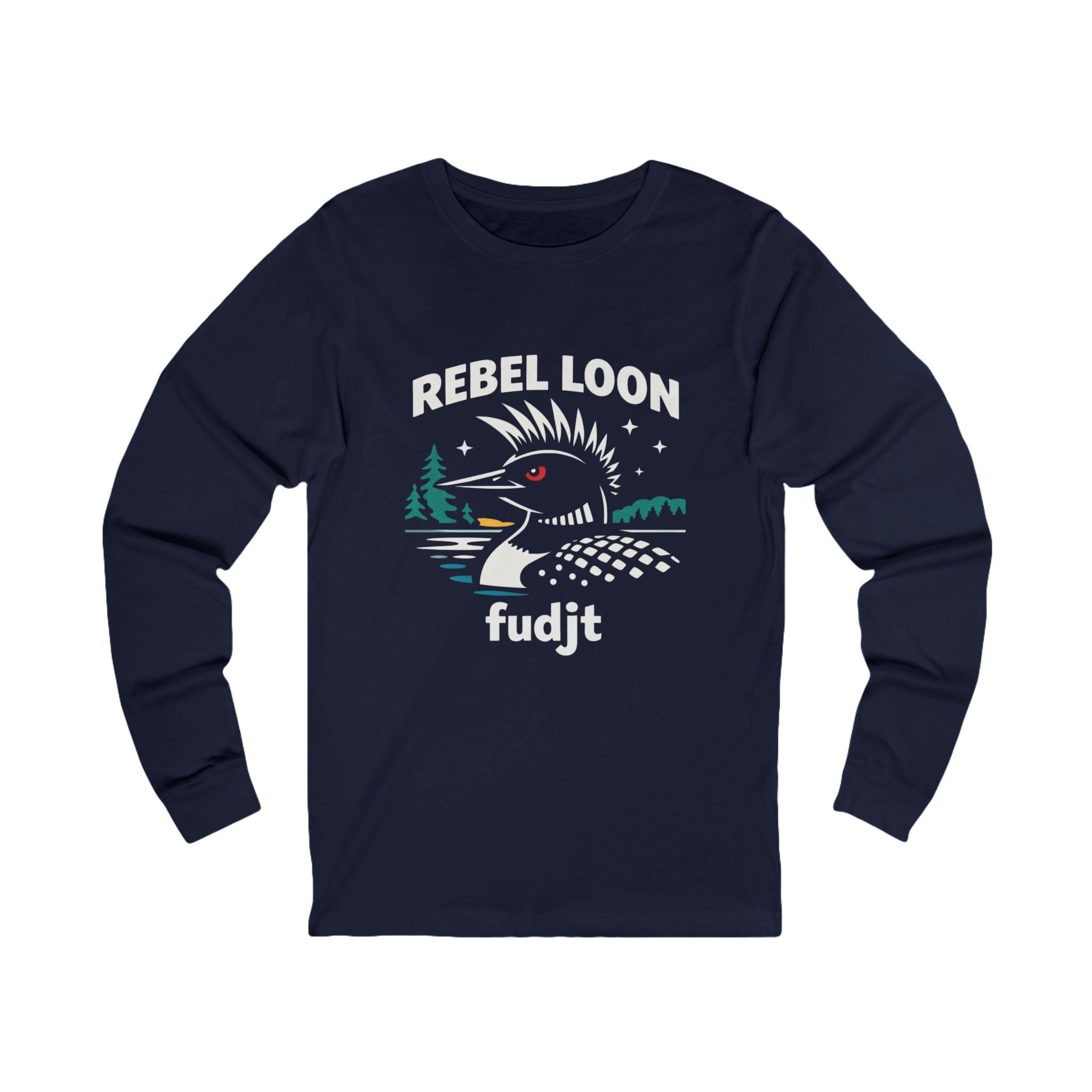 fudjt Rebel Loon Naturescape Long Sleeve Tee | 11 Colors