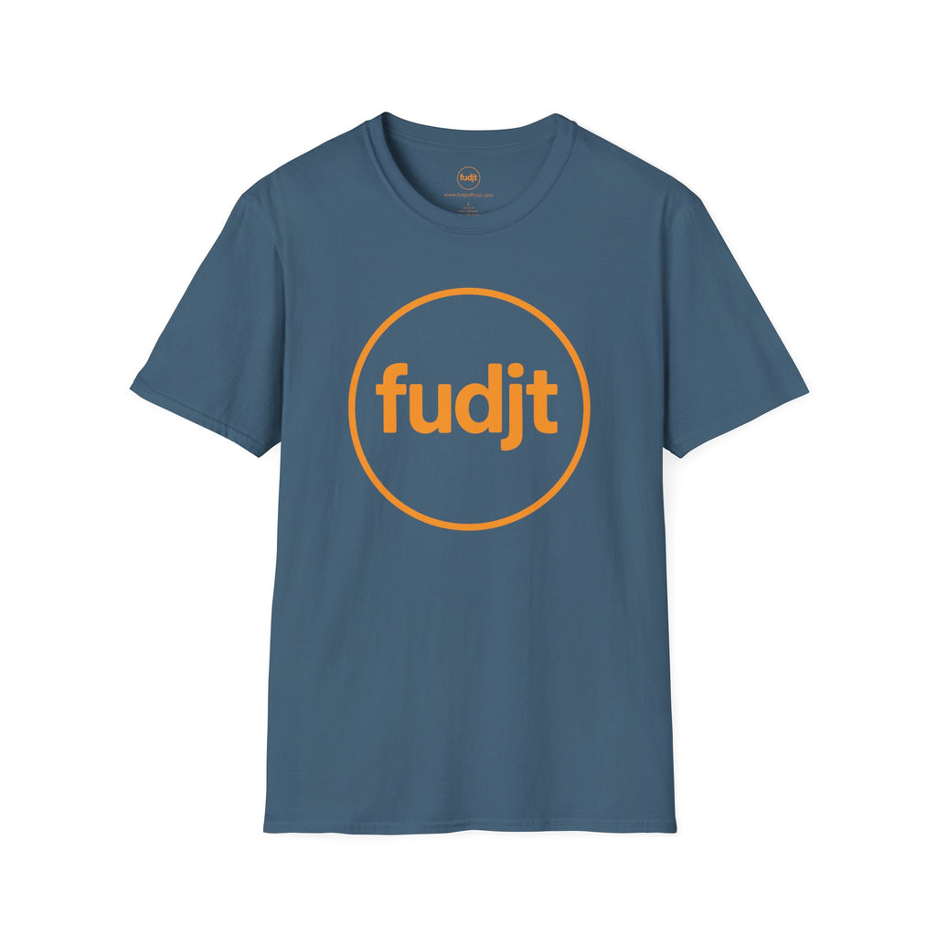 Orange fudjt Circle Everyday Style Tee | 14 Colors