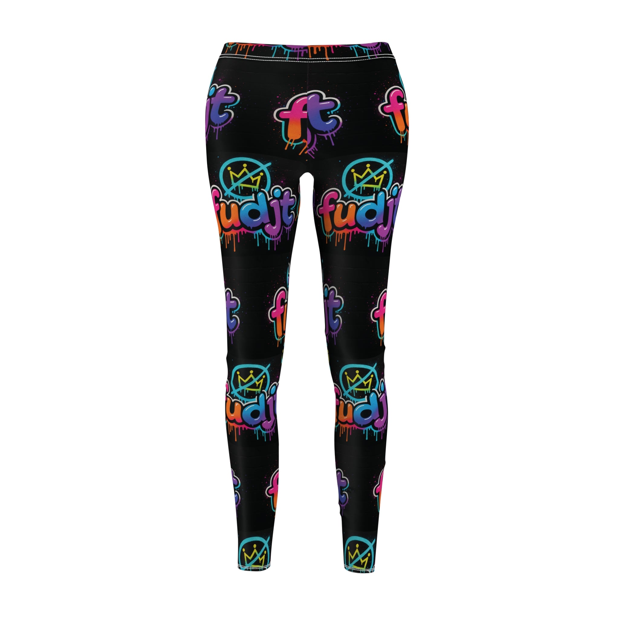 fudjt No Kings Clown Town 10 Leggings