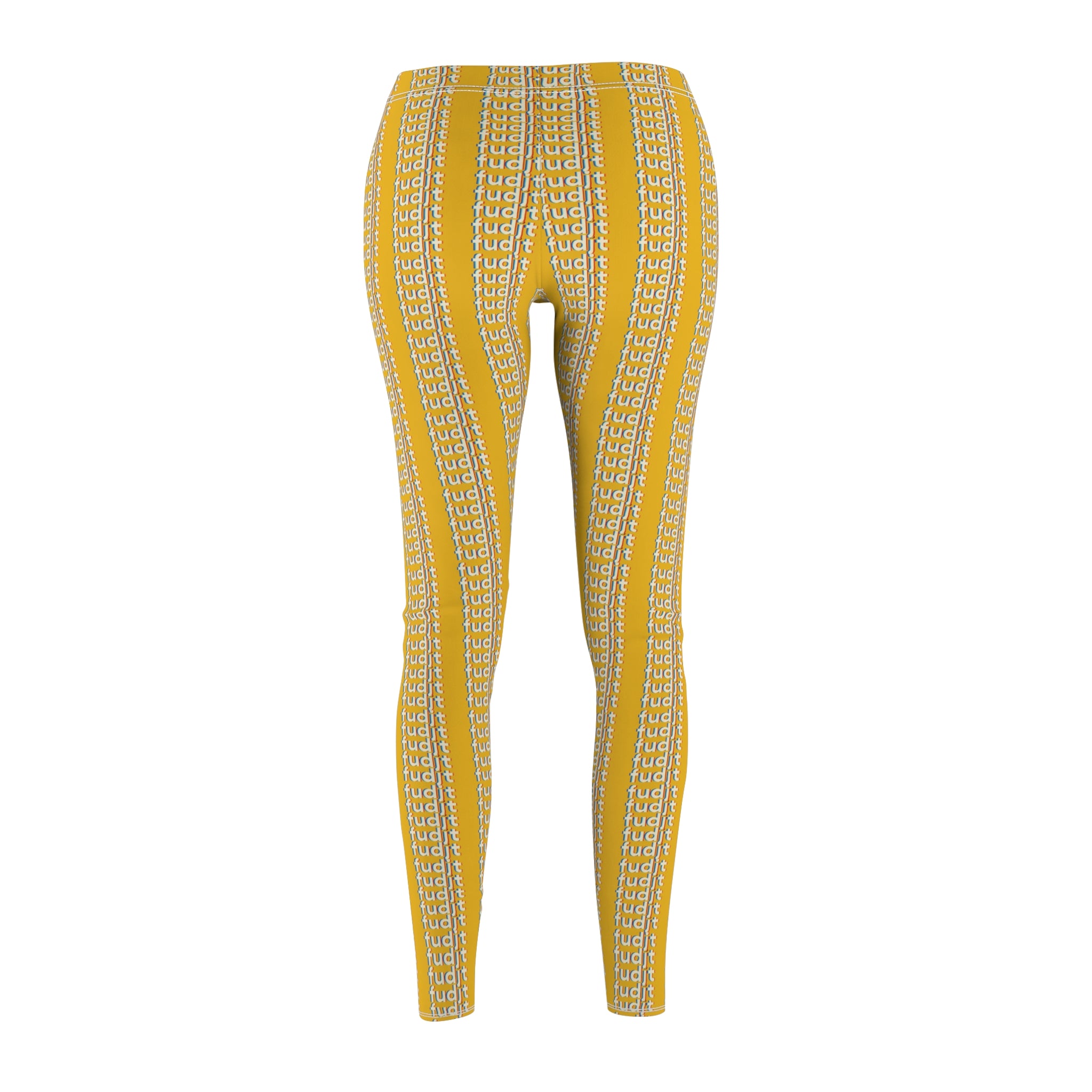 Yellow fudjt Blindside 2.5 Leggings