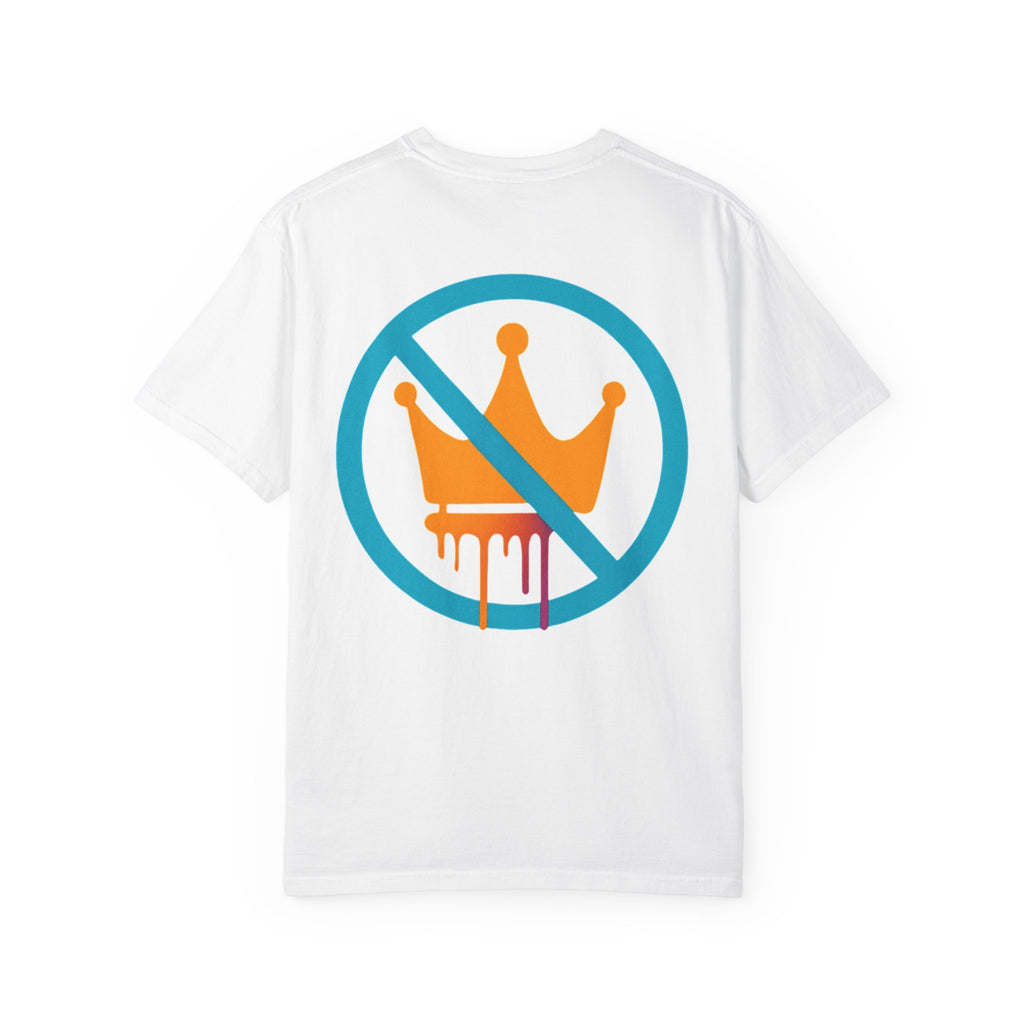 FUDJT Glitch Front & No Crown Back Premium Heavyweight Tee | 15 Colors
