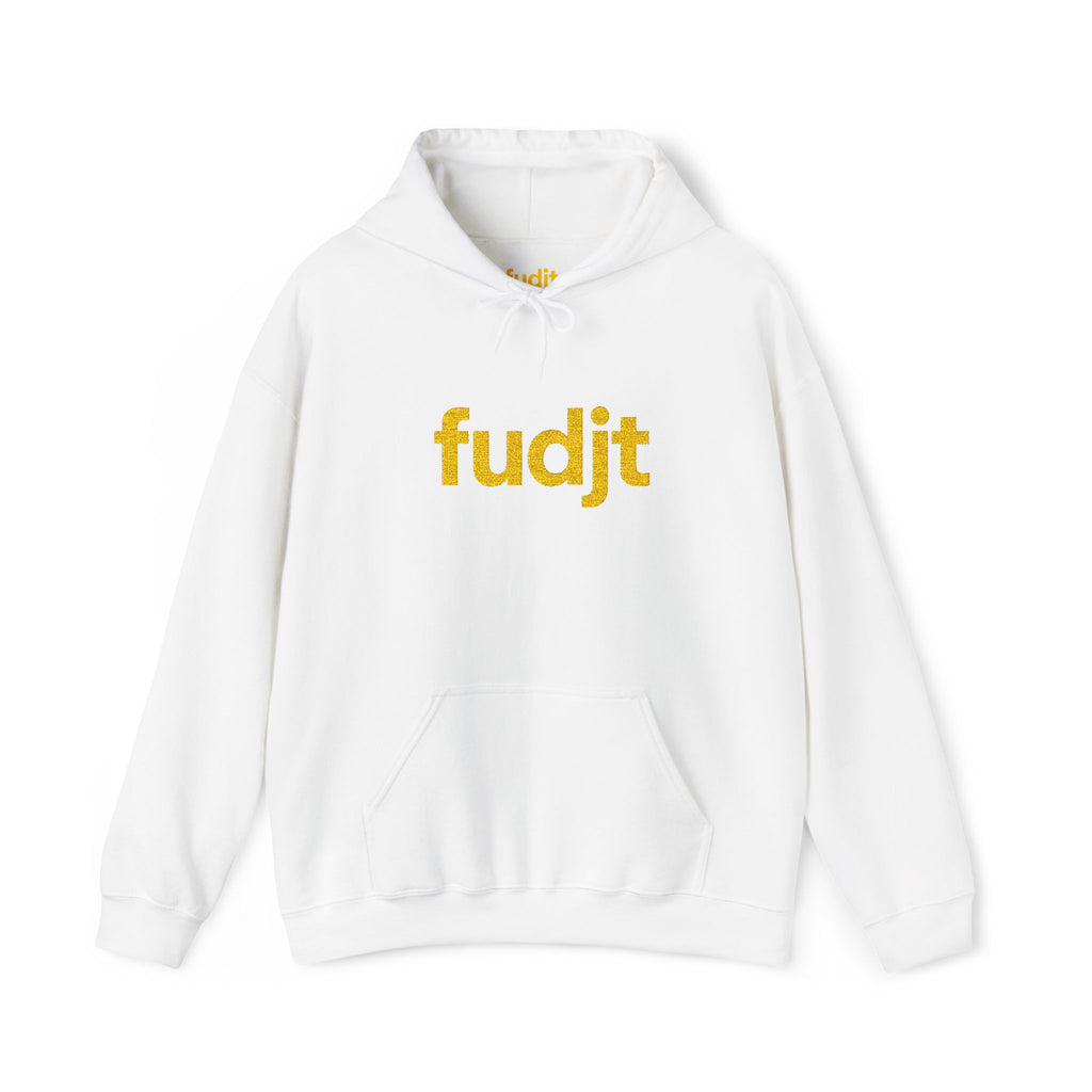 Golden Yellow fudjt Embroidered Heavy Blend Hooded Sweatshirt | 15 Colors | Stand For Something