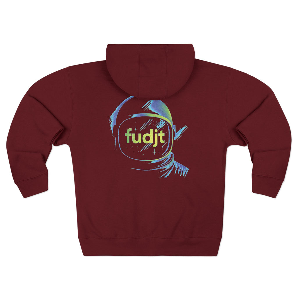 Astro fudjt Helmet Zip Hoodie | Front & Back Graphic | 6 Colors