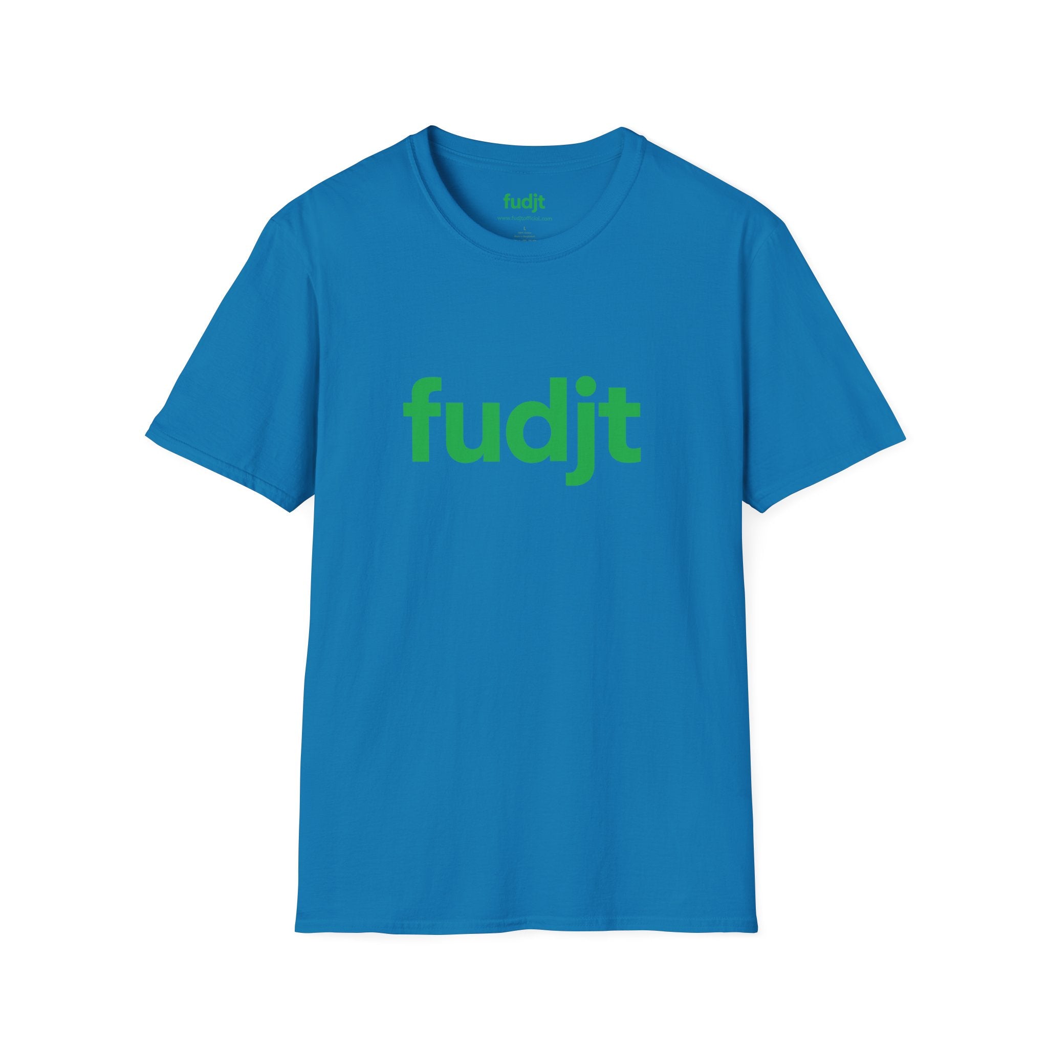 fudjt Everyday Style Green logo Tee | 16 Colors