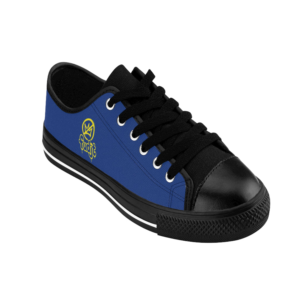 Dark Blue Golden fudjt No Kings Street Style Sneakers | Men & Boys 1.5 Low Top