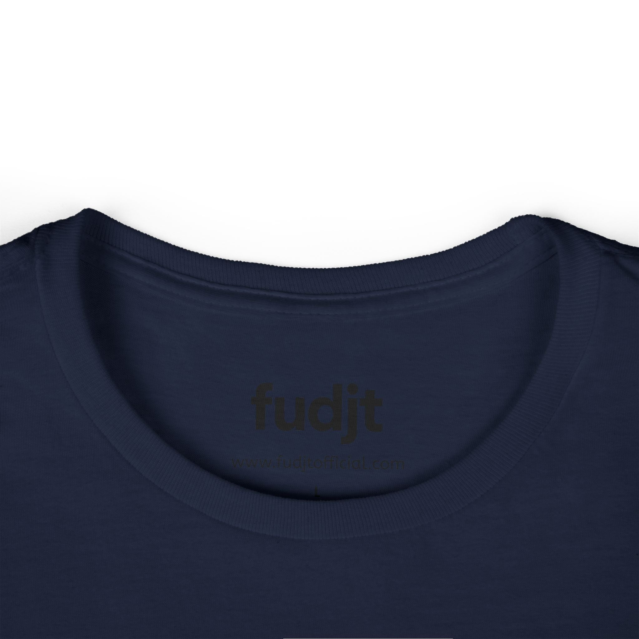 Women's Black fudjt logo Comfy Stylie Tee | 12 Colors
