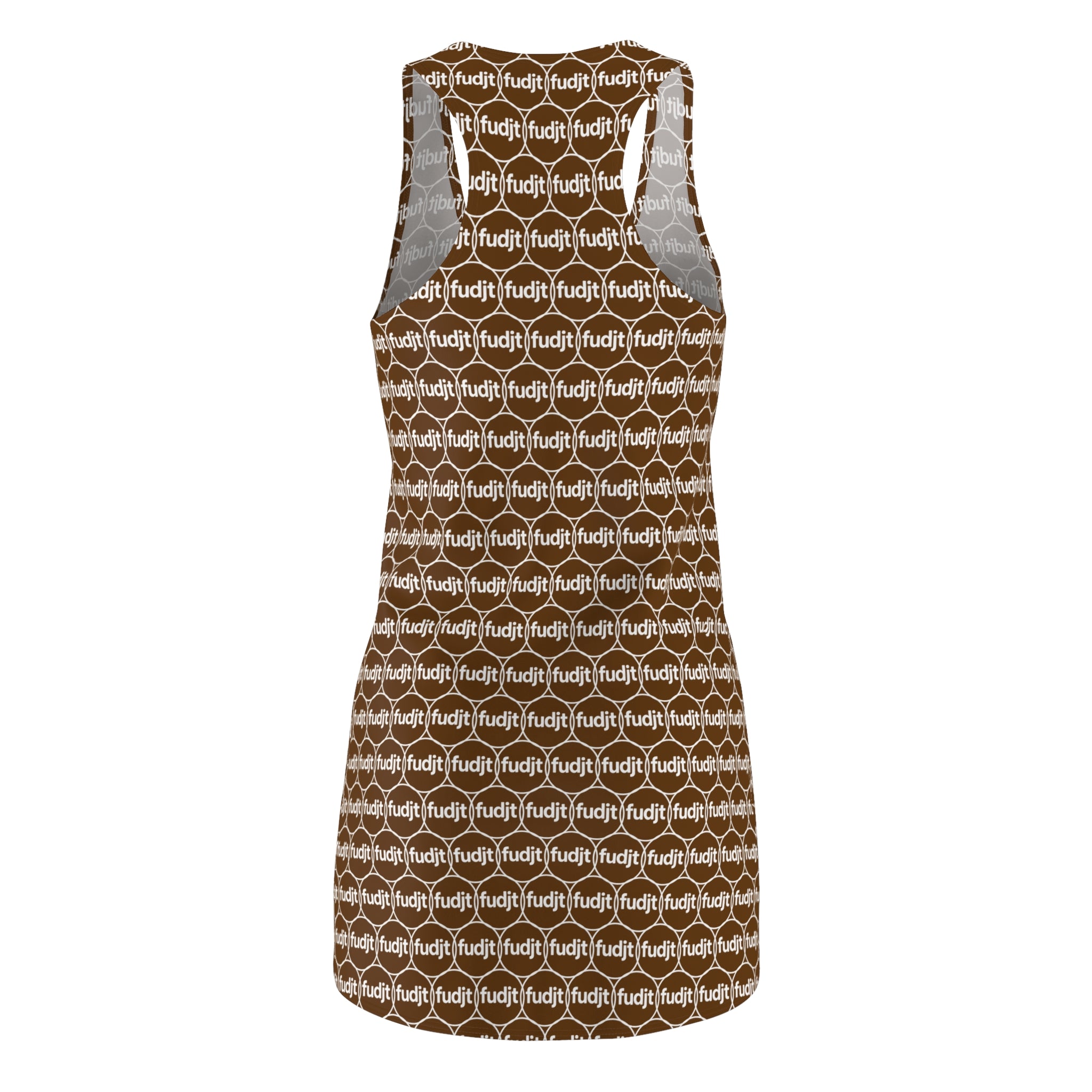 Brown fudjt Unbroken Chain 2.5 Chic Racerback Dress