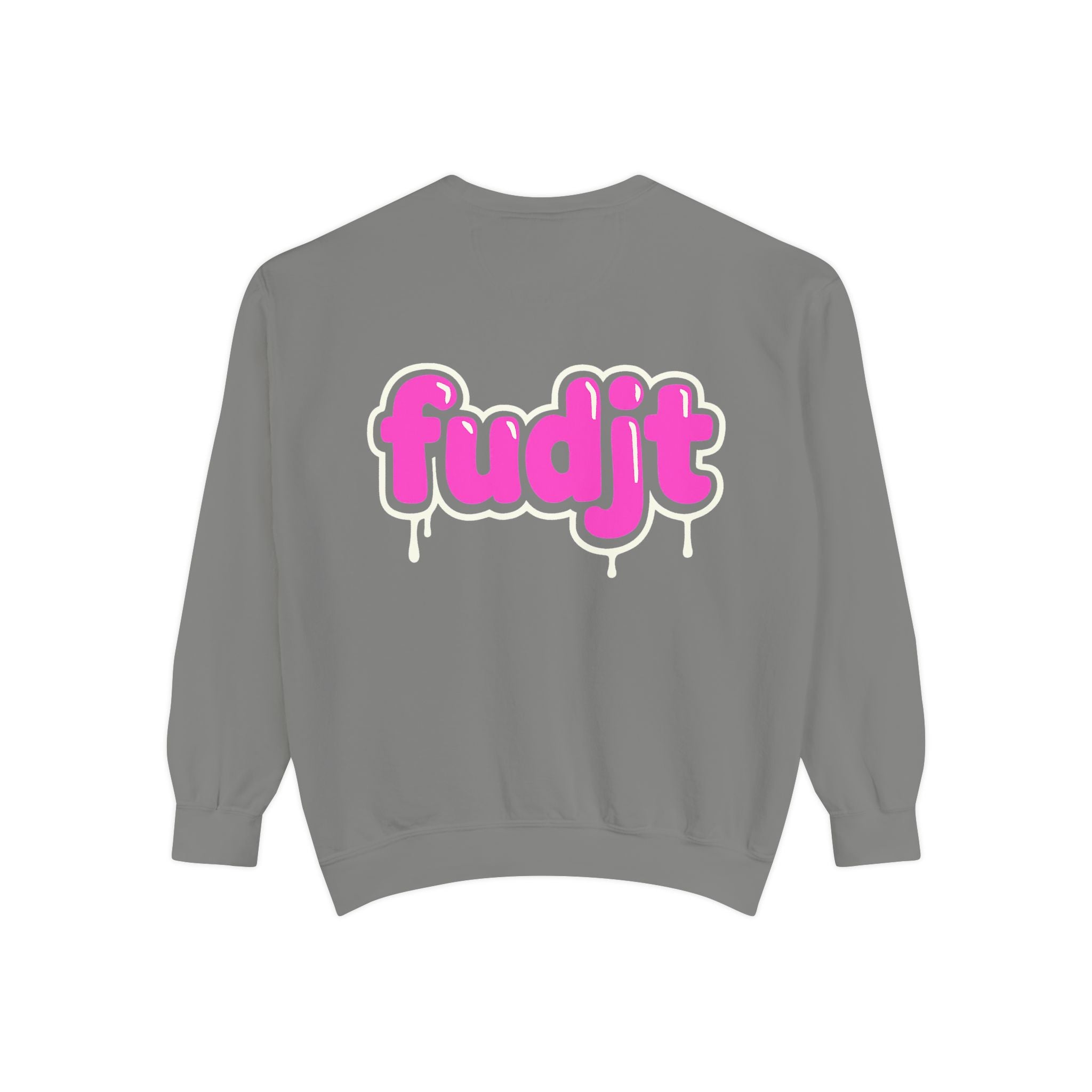 Rebel Loon fudjt Retro Wildlife Crewneck, Bold Pink Drip Backside | 14 Colors